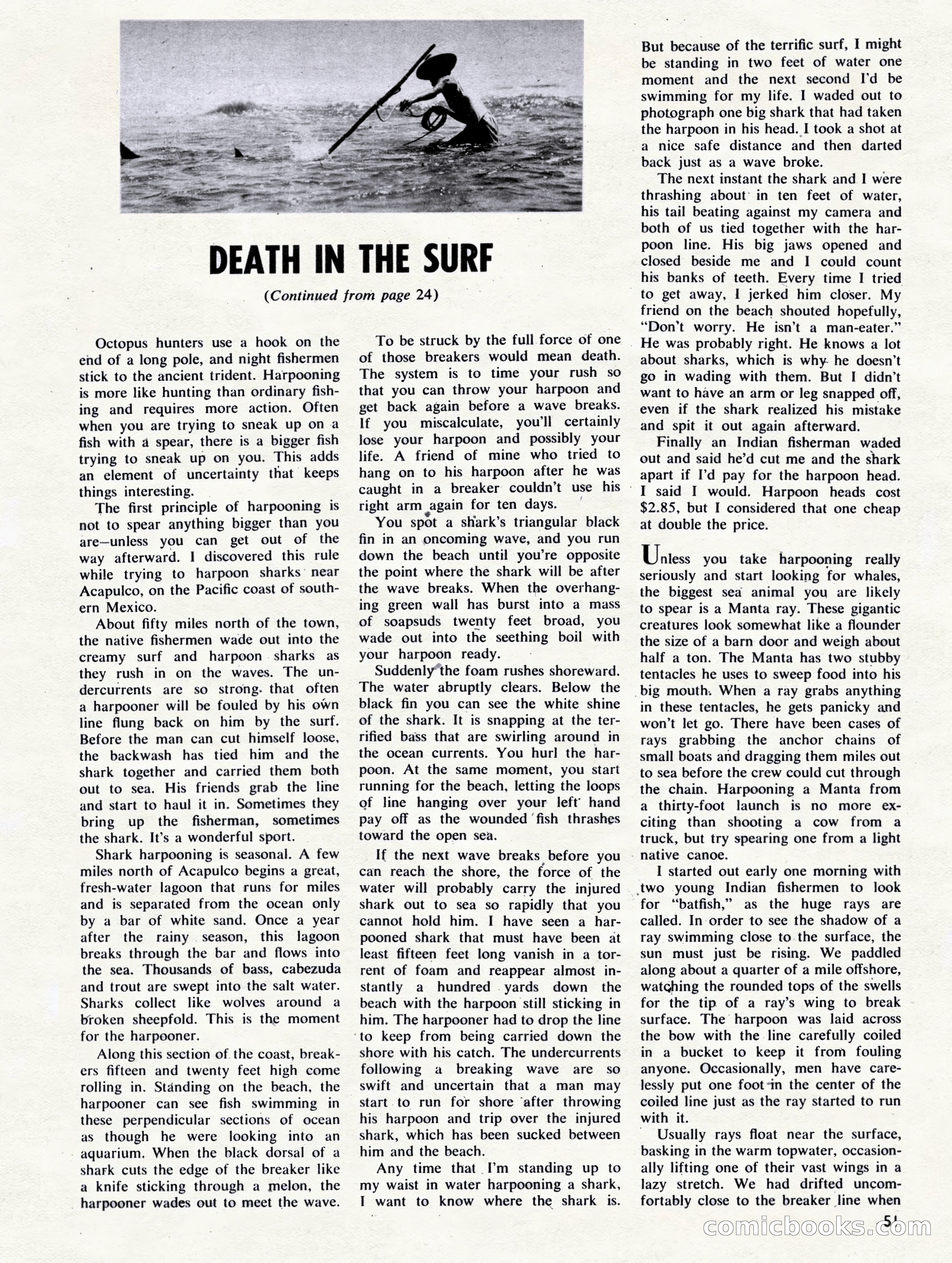 Outdoor Adventures, March 1956 — page 51 of 84
