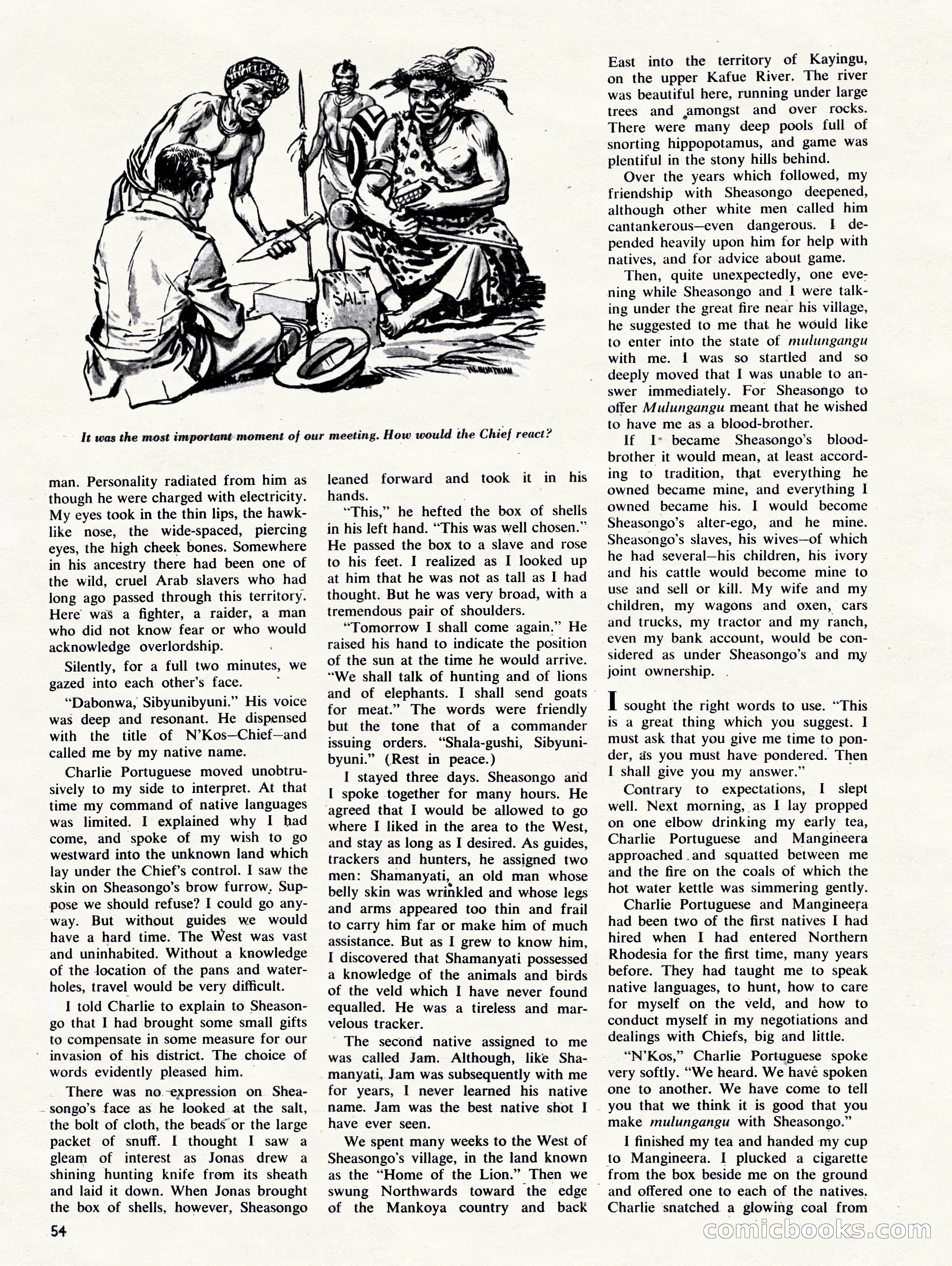 Outdoor Adventures, March 1956 — page 54 of 84