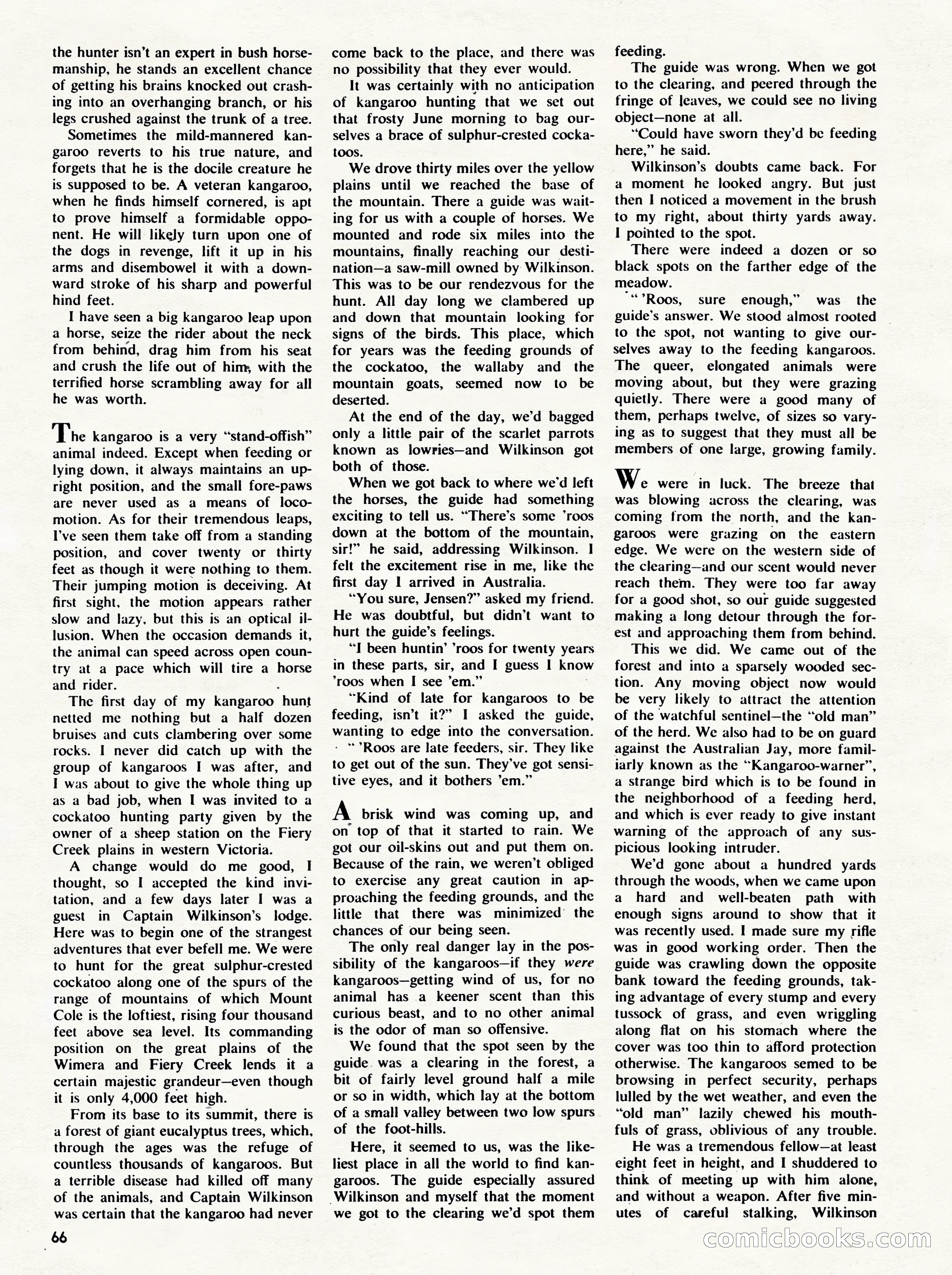 Outdoor Adventures, March 1956 — page 66 of 84