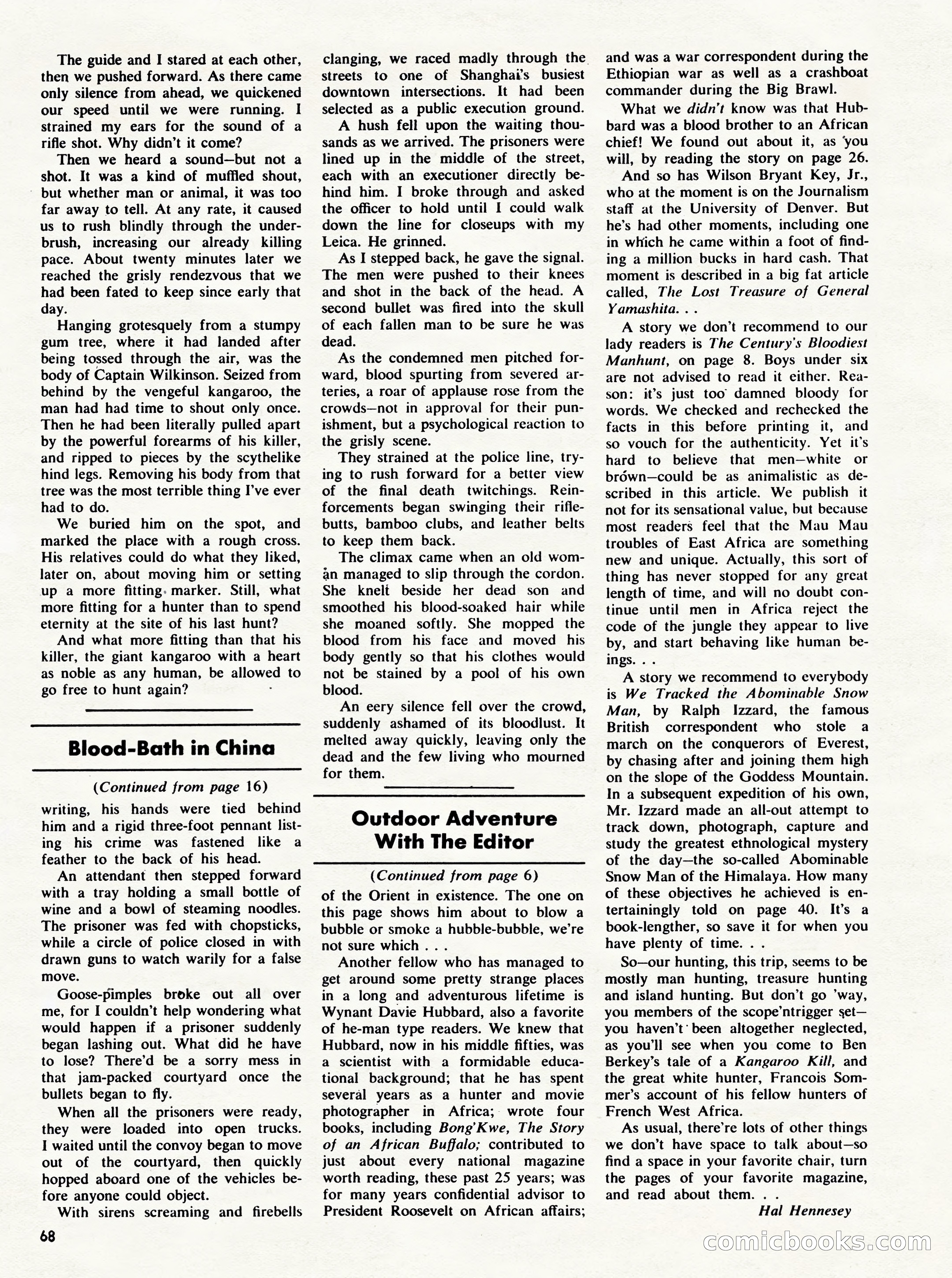 Outdoor Adventures, March 1956 — page 68 of 84