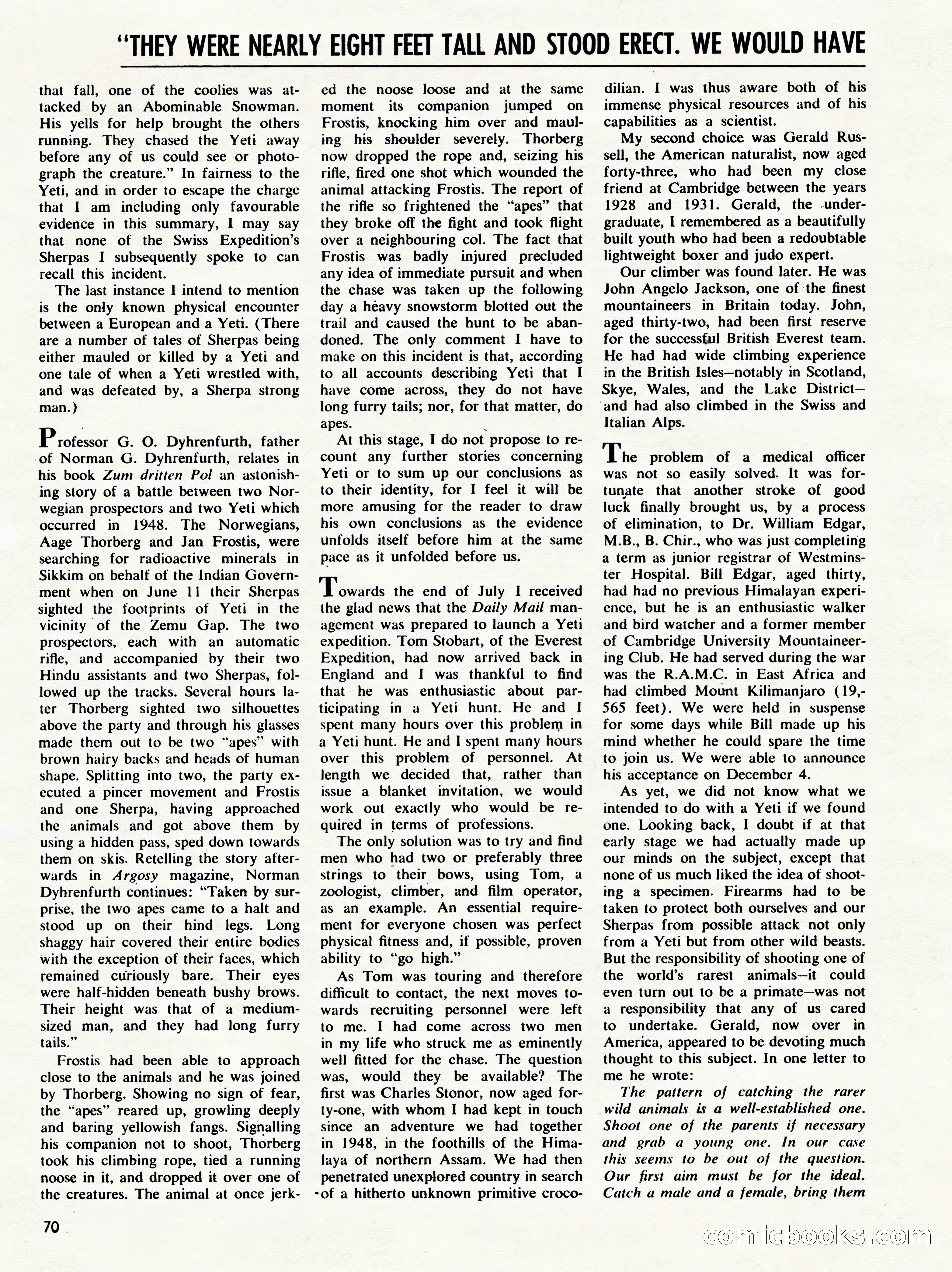 Outdoor Adventures, March 1956 — page 70 of 84