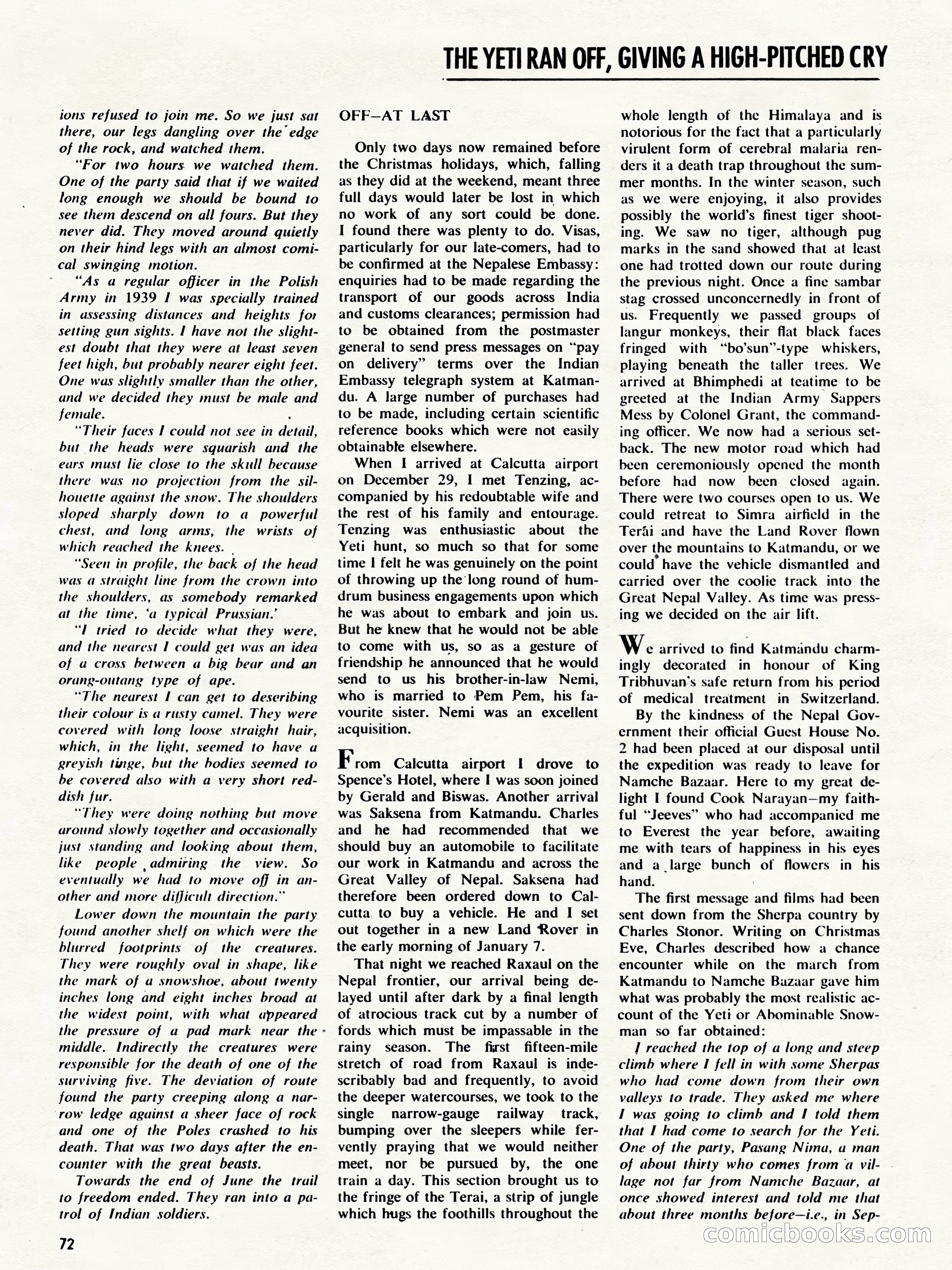 Outdoor Adventures, March 1956 — page 72 of 84