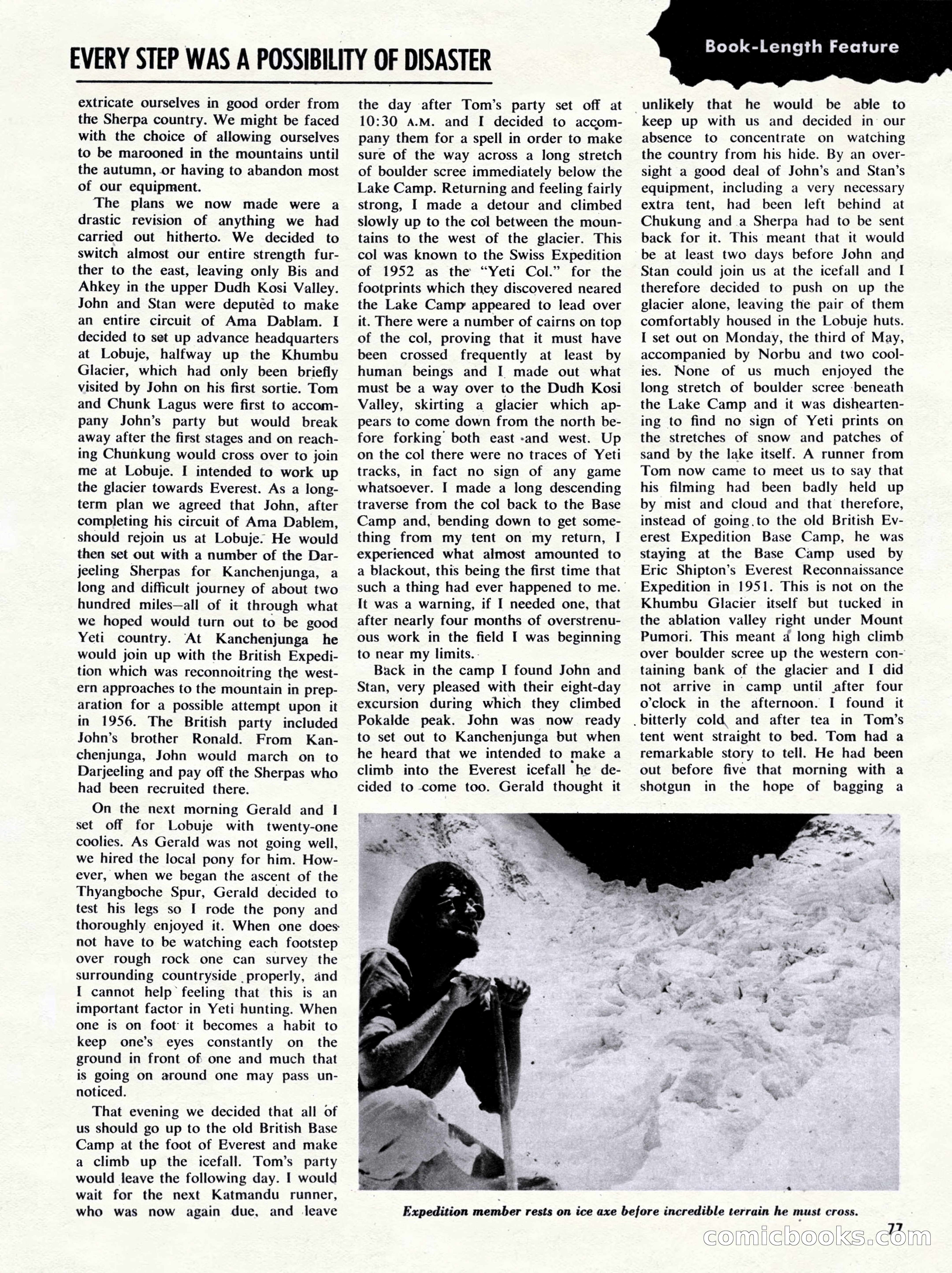 Outdoor Adventures, March 1956 — page 77 of 84