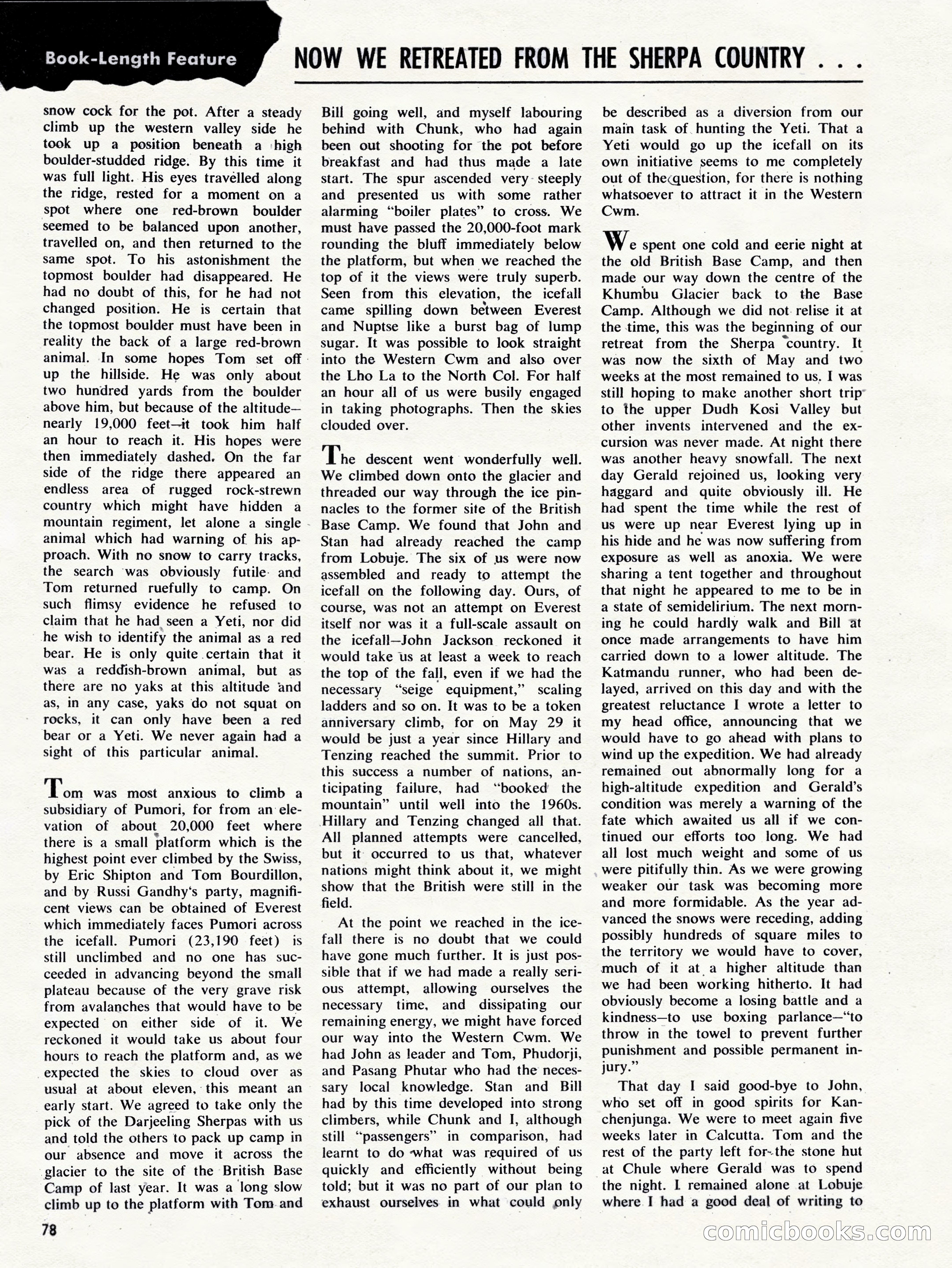 Outdoor Adventures, March 1956 — page 78 of 84