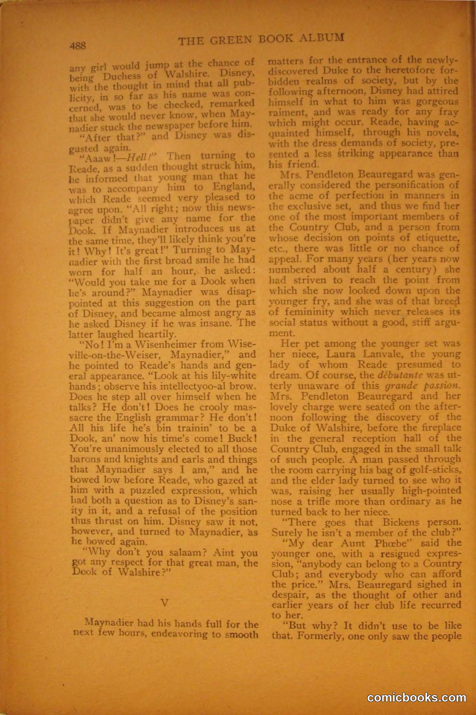 Green Book Magazine, March 1912 — page 42 of 244
