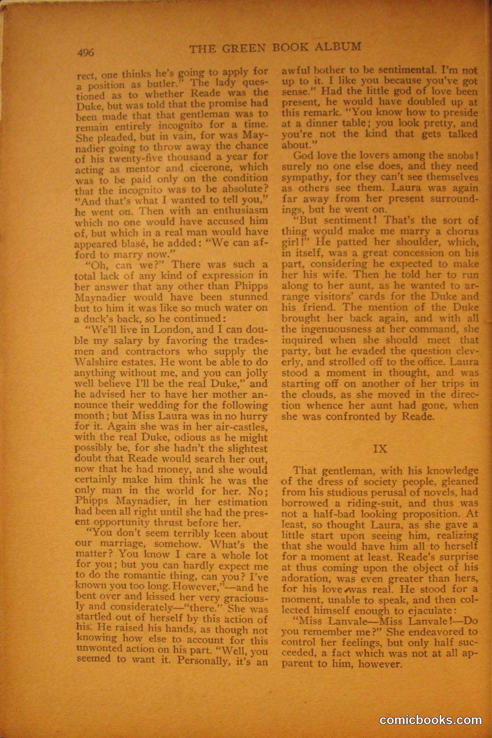 Green Book Magazine, March 1912 — page 50 of 244