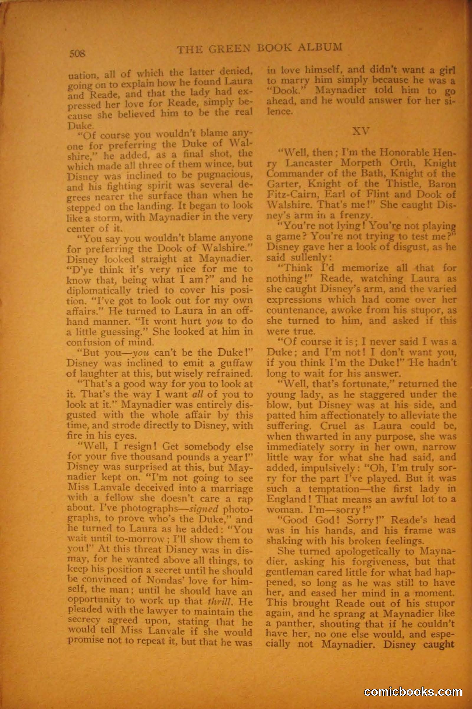Green Book Magazine, March 1912 — page 62 of 244