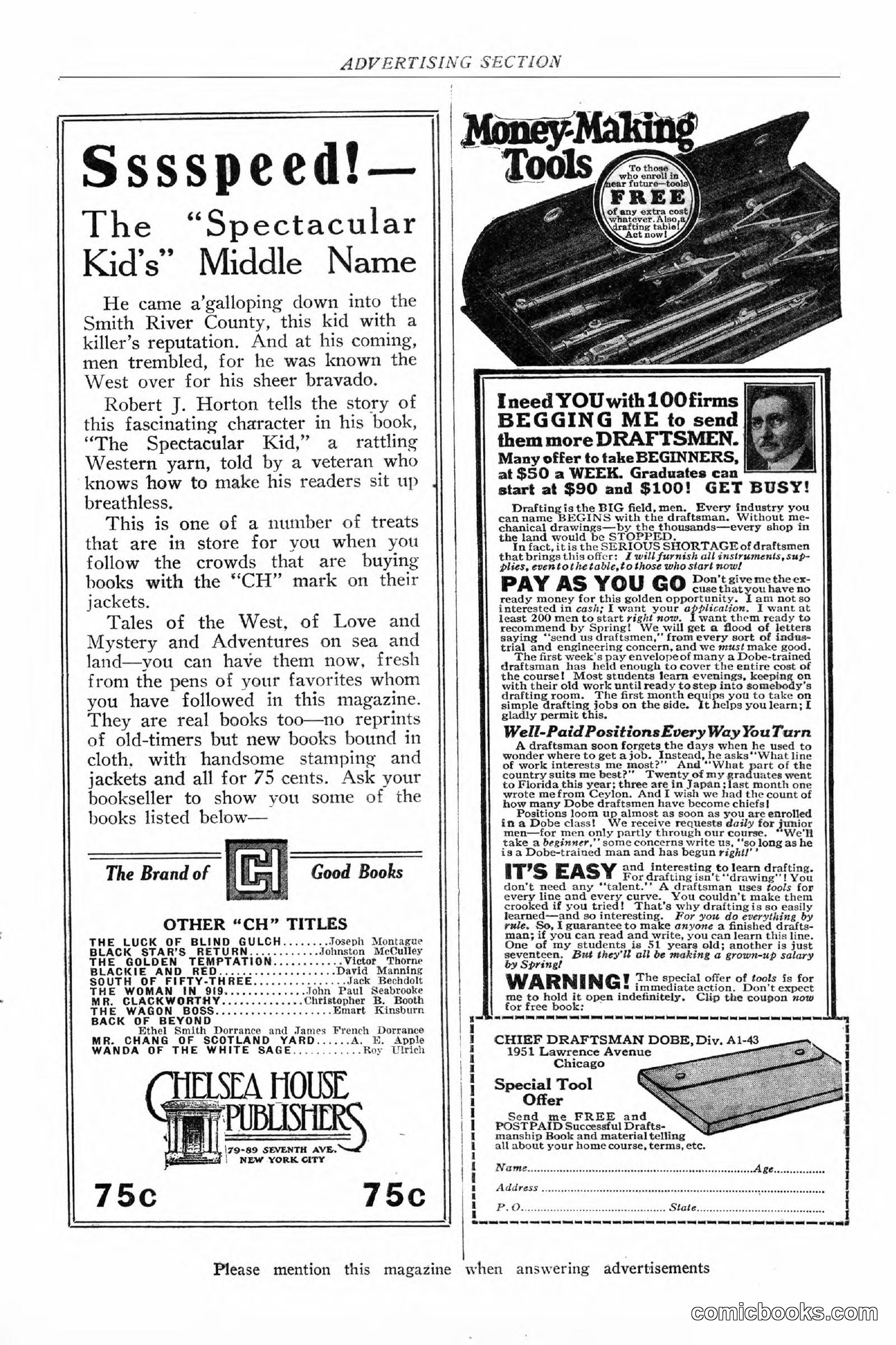 Top Notch Magazine, June 1, 1926 — page 11 of 174