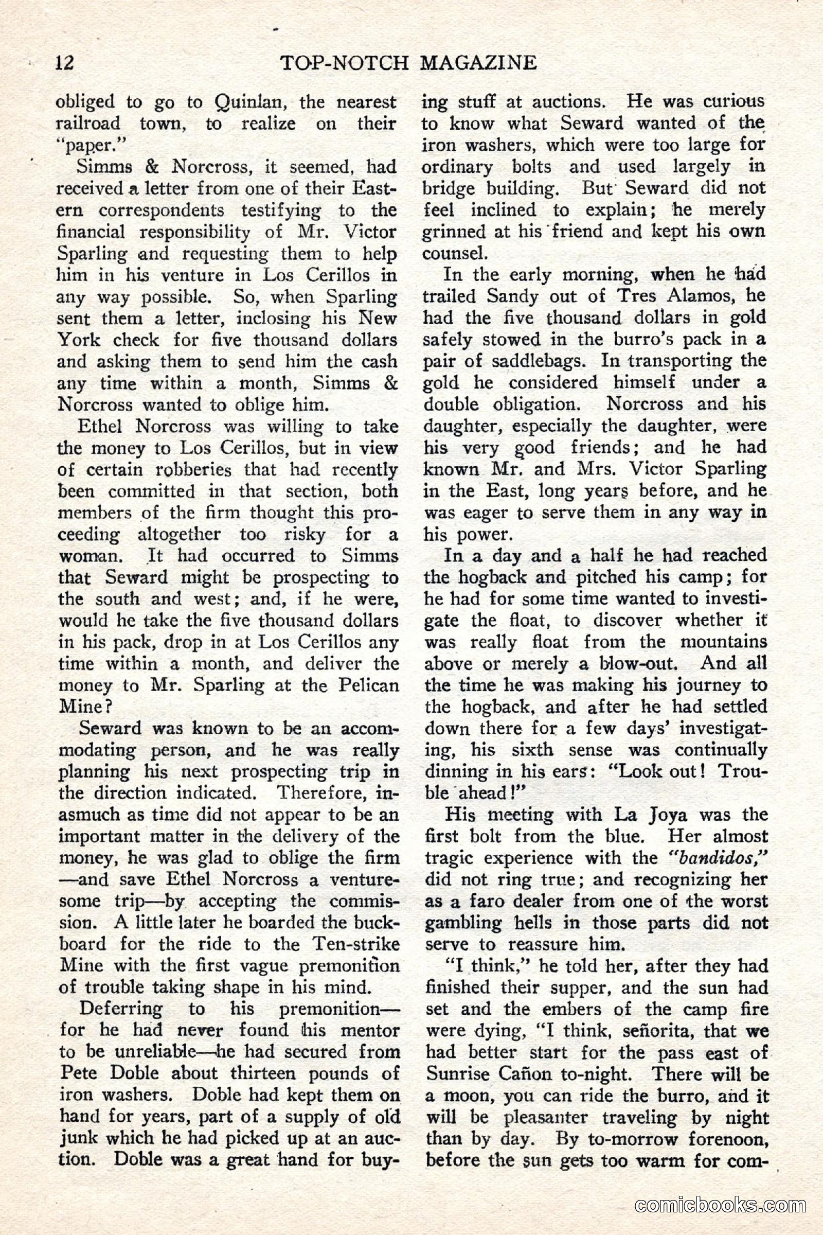 Top Notch Magazine, June 1, 1926 — page 32 of 174