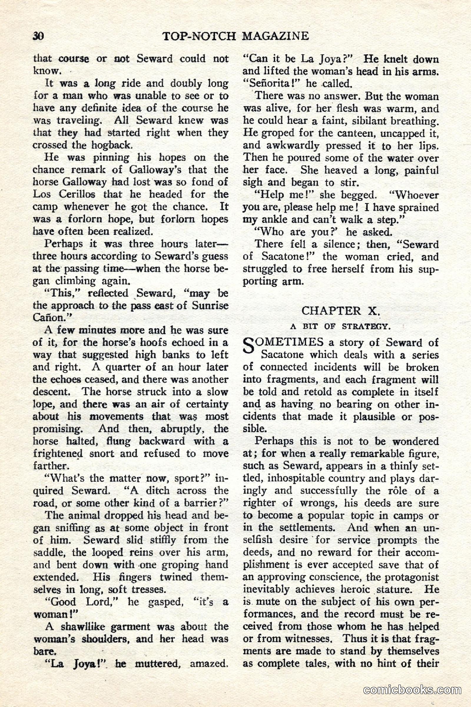 Top Notch Magazine, June 1, 1926 — page 50 of 174