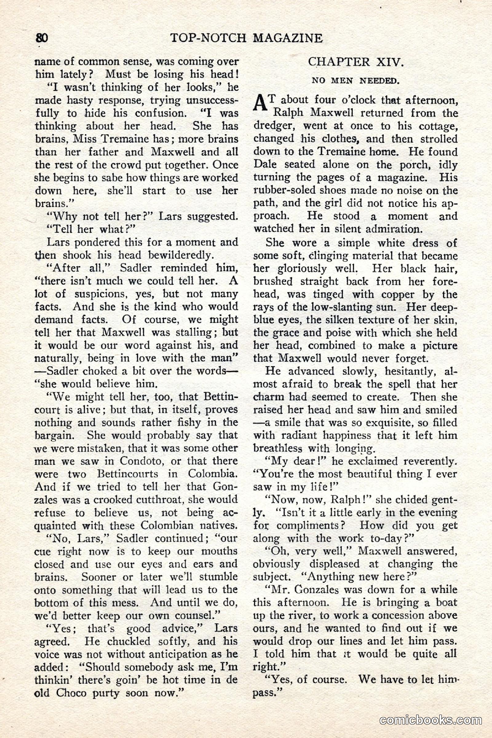 Top Notch Magazine, June 1, 1926 — page 100 of 174