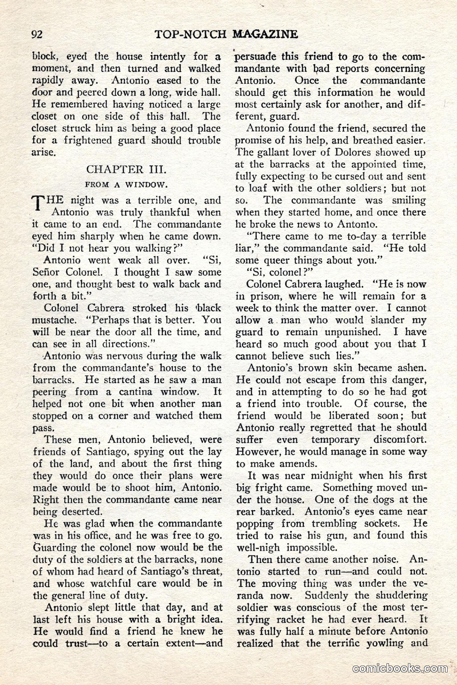 Top Notch Magazine, June 1, 1926 — page 112 of 174