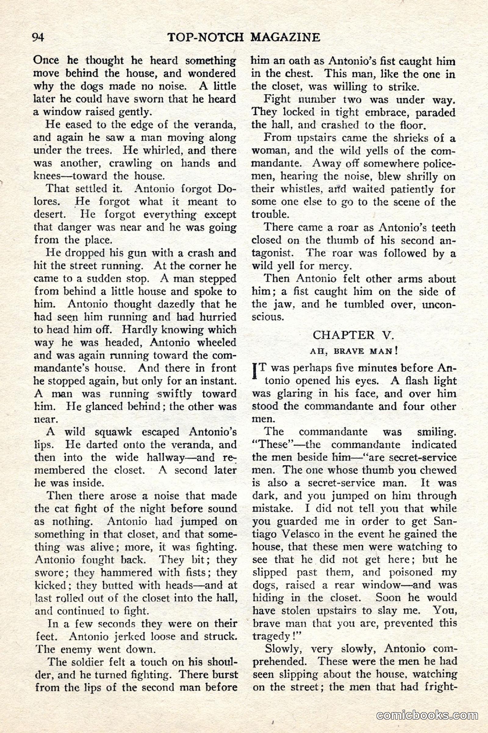 Top Notch Magazine, June 1, 1926 — page 114 of 174