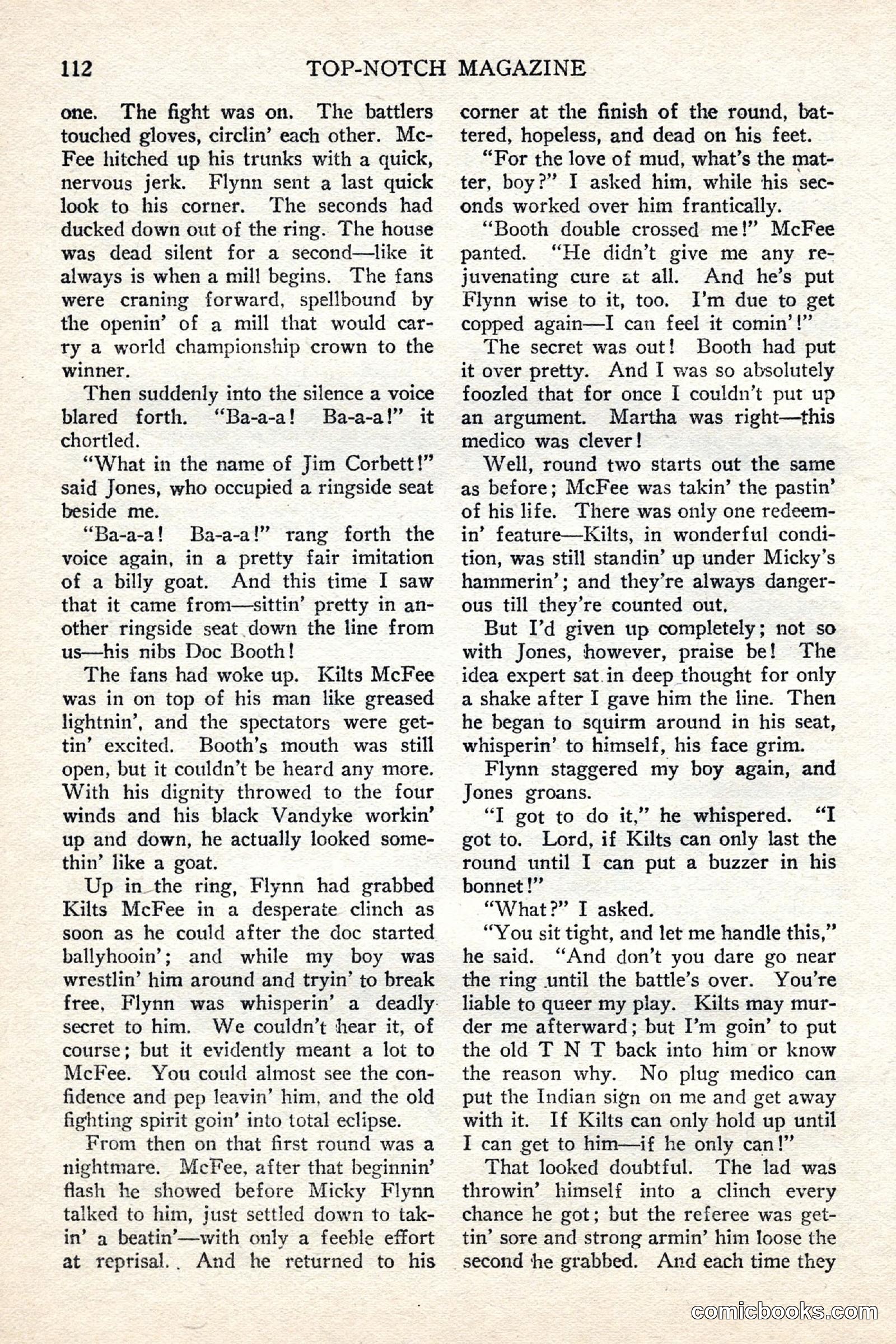 Top Notch Magazine, June 1, 1926 — page 132 of 174
