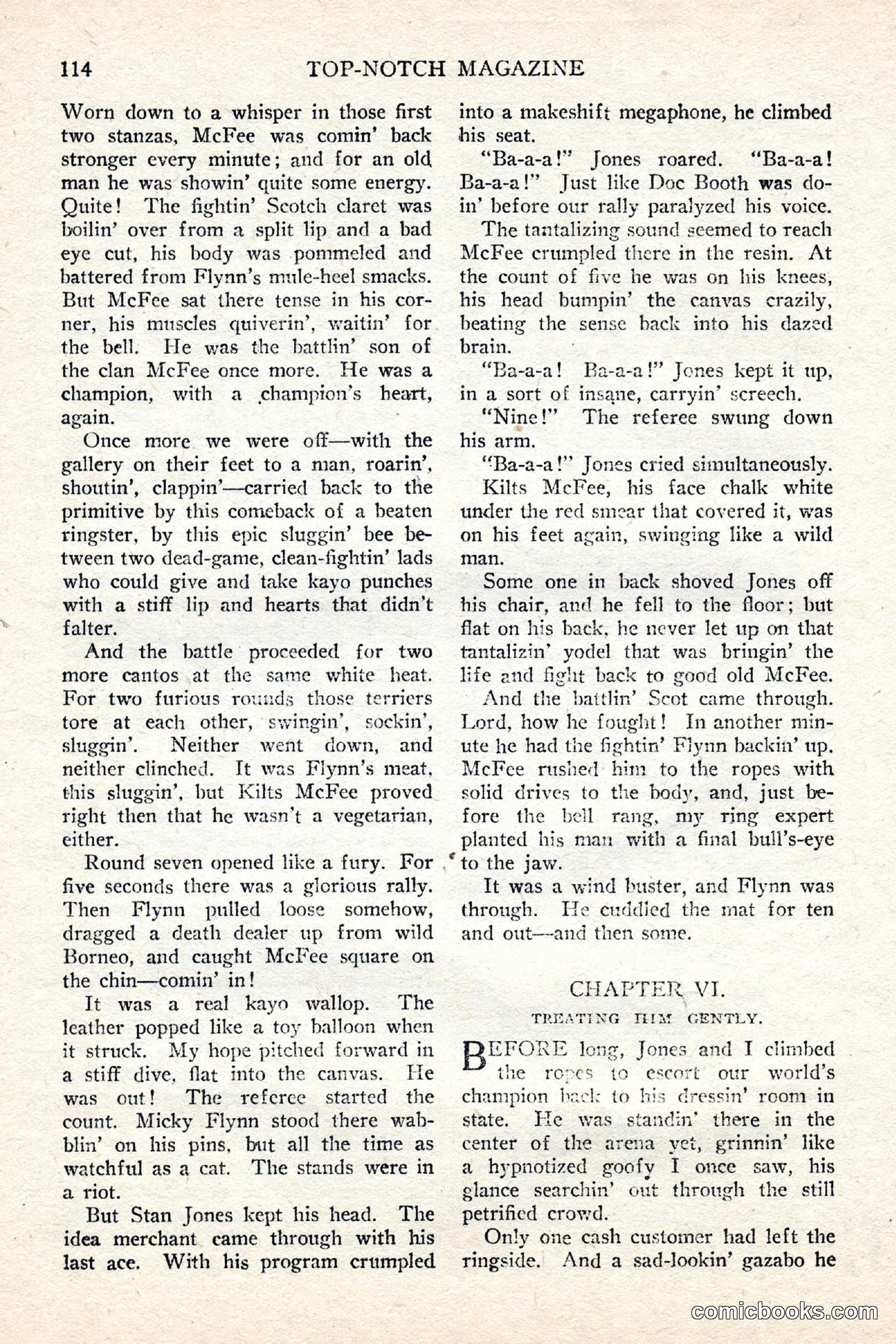 Top Notch Magazine, June 1, 1926 — page 134 of 174