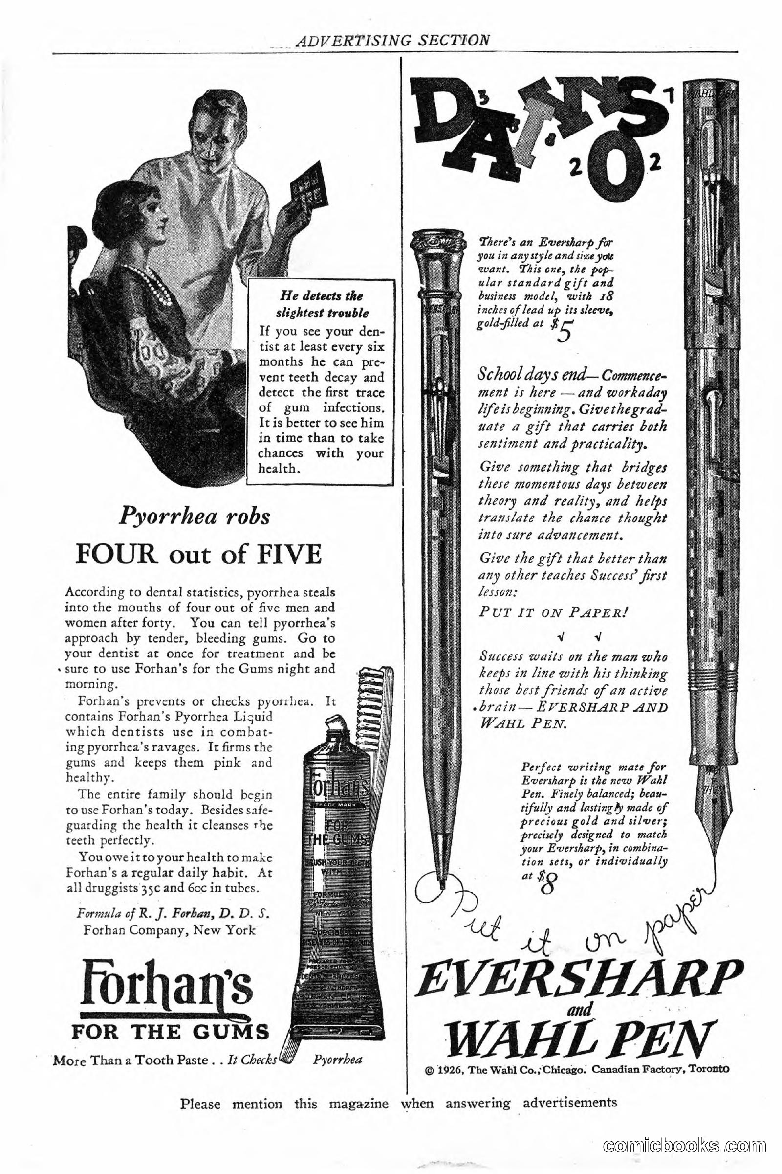 Top Notch Magazine, June 1, 1926 — page 166 of 174
