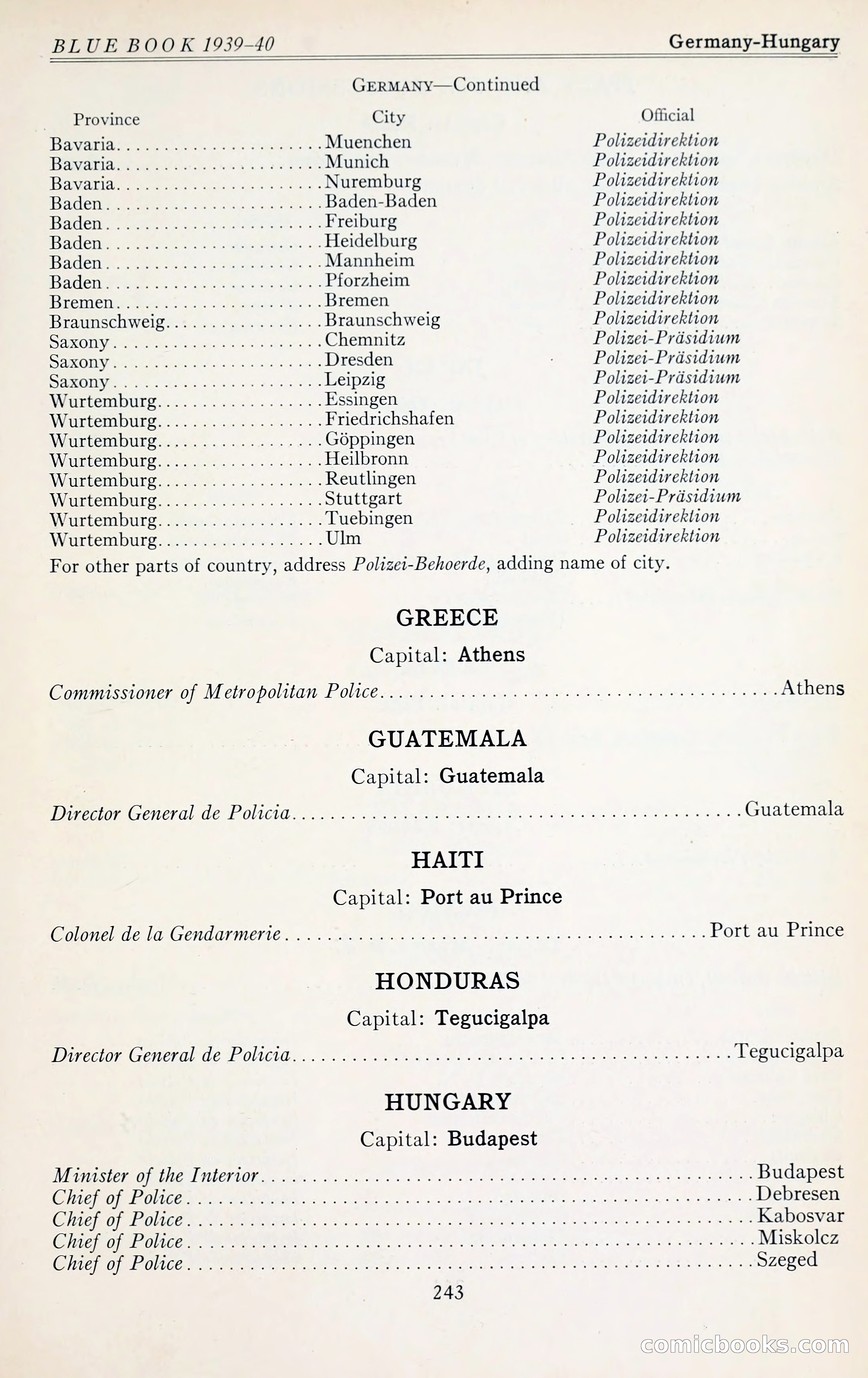 The Police Blue Book — page 272 of 286