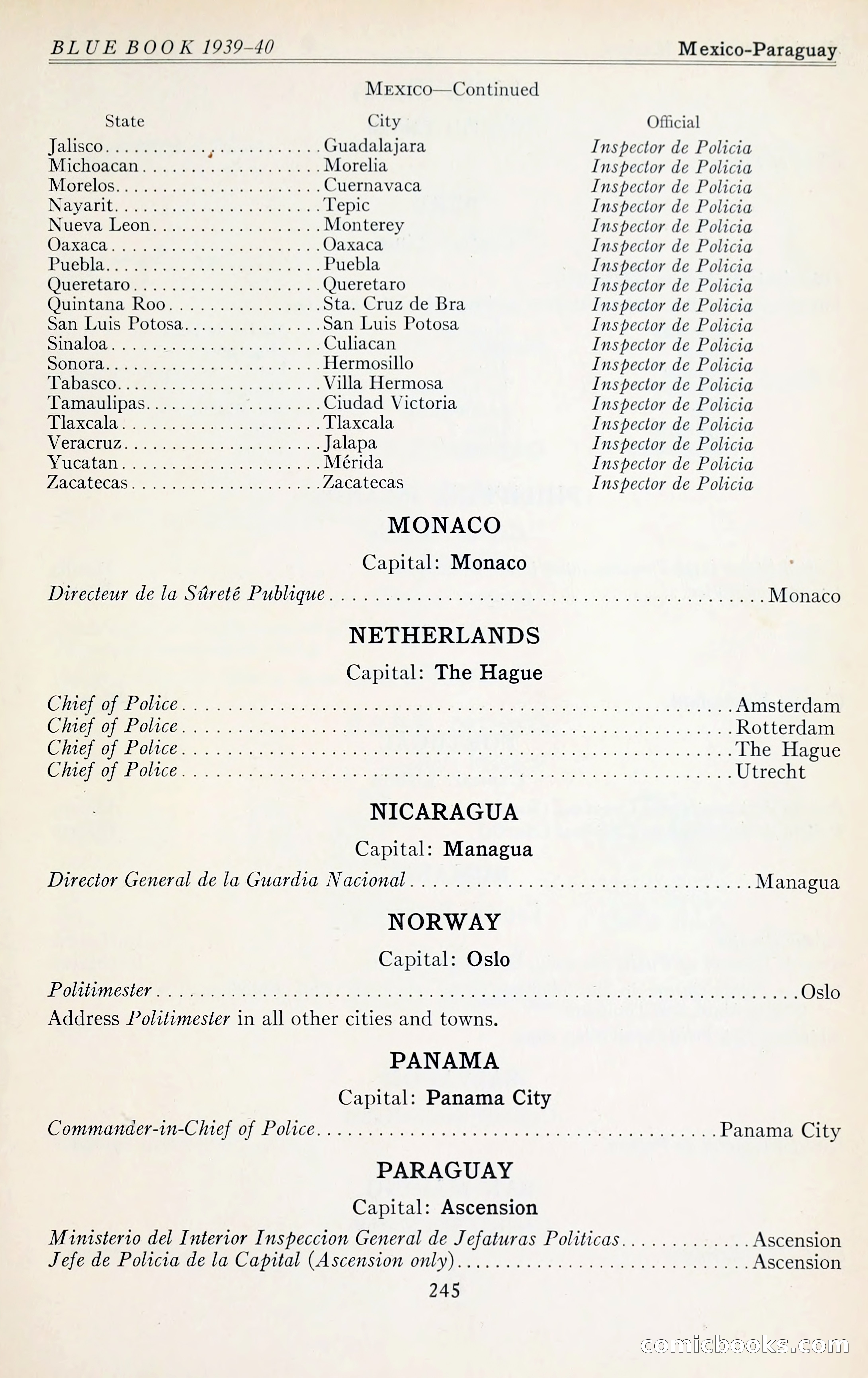 The Police Blue Book — page 274 of 286