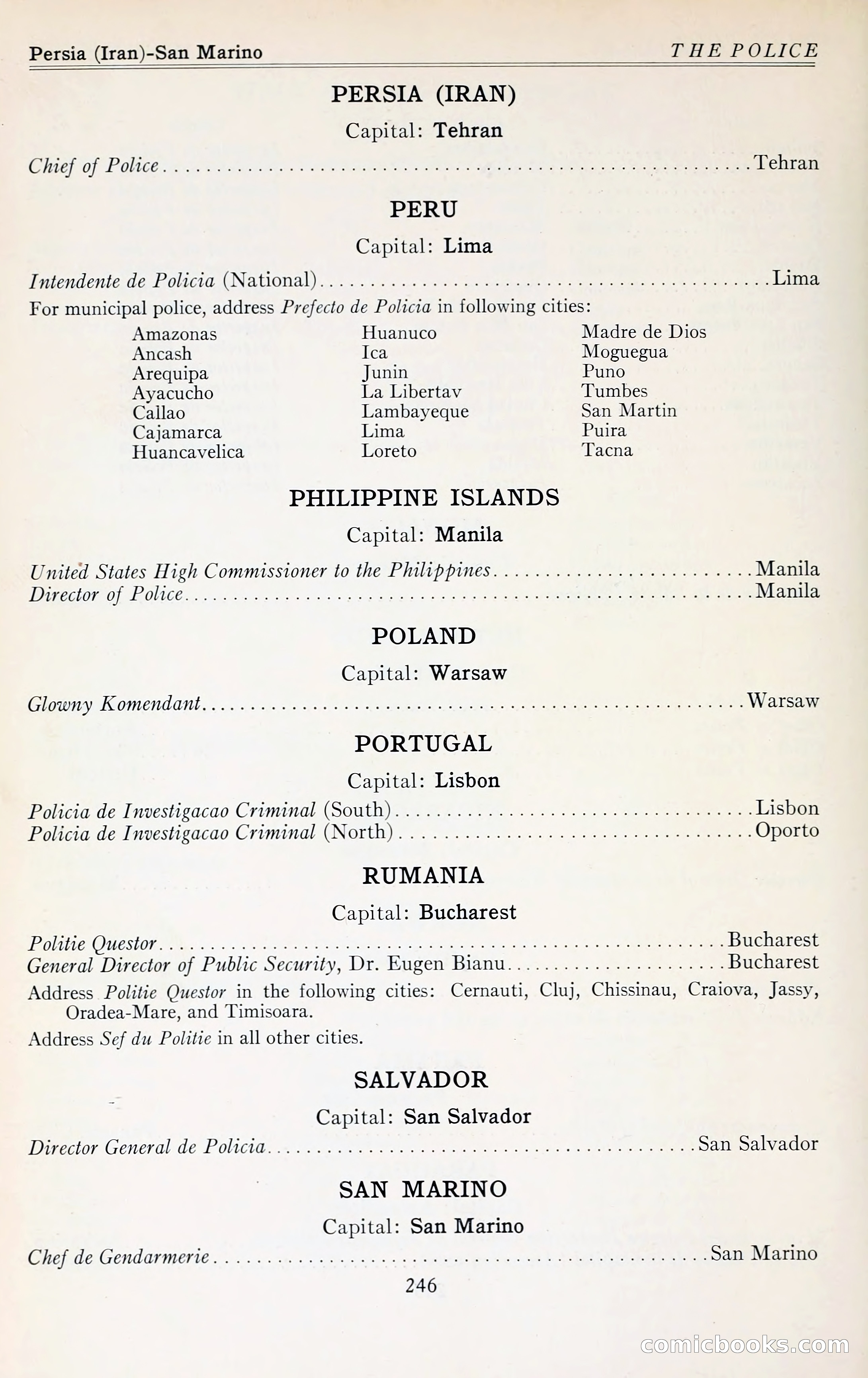 The Police Blue Book — page 275 of 286