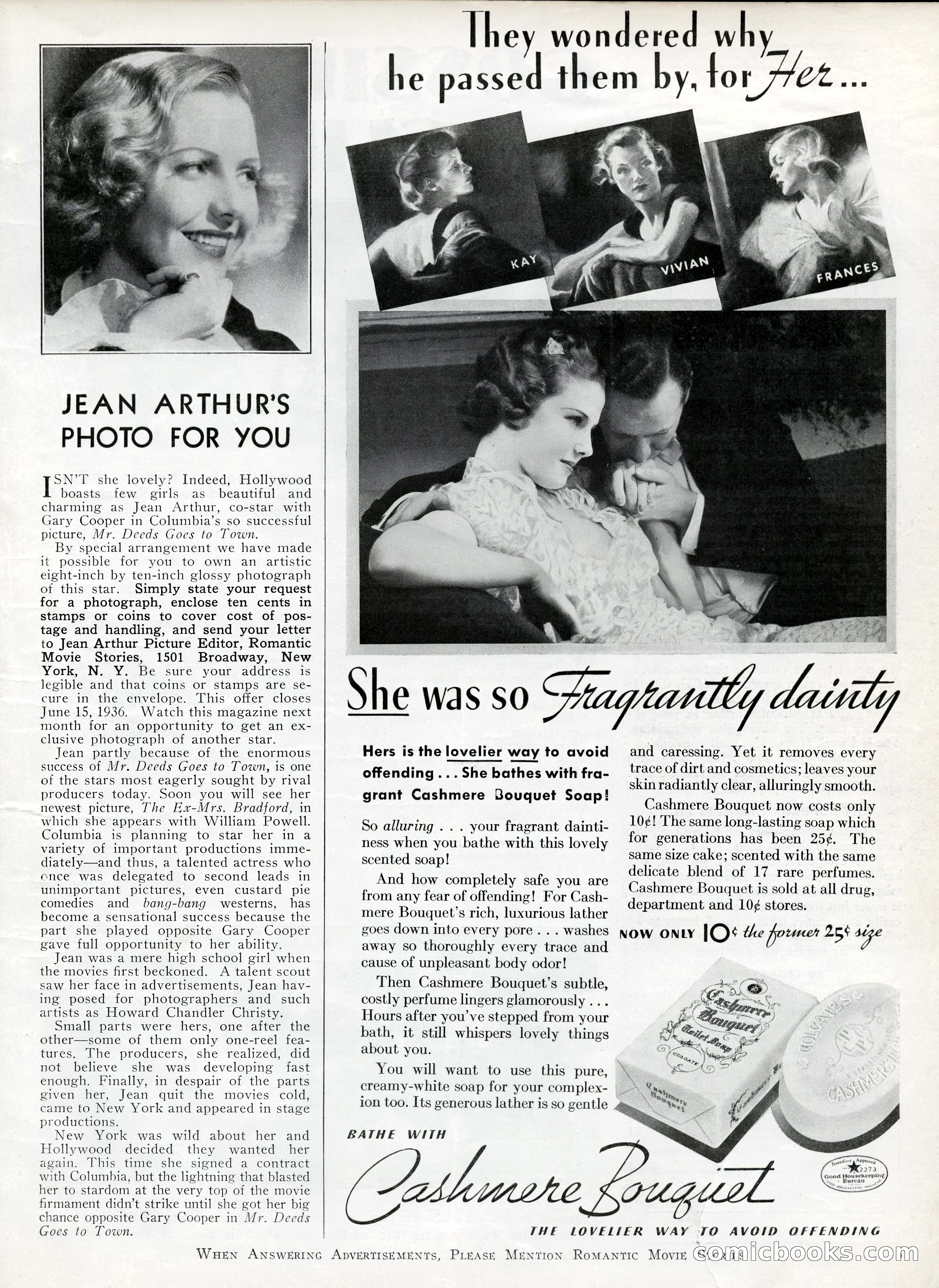 Romantic Movie Stories, June 1936 — page 5 of 70