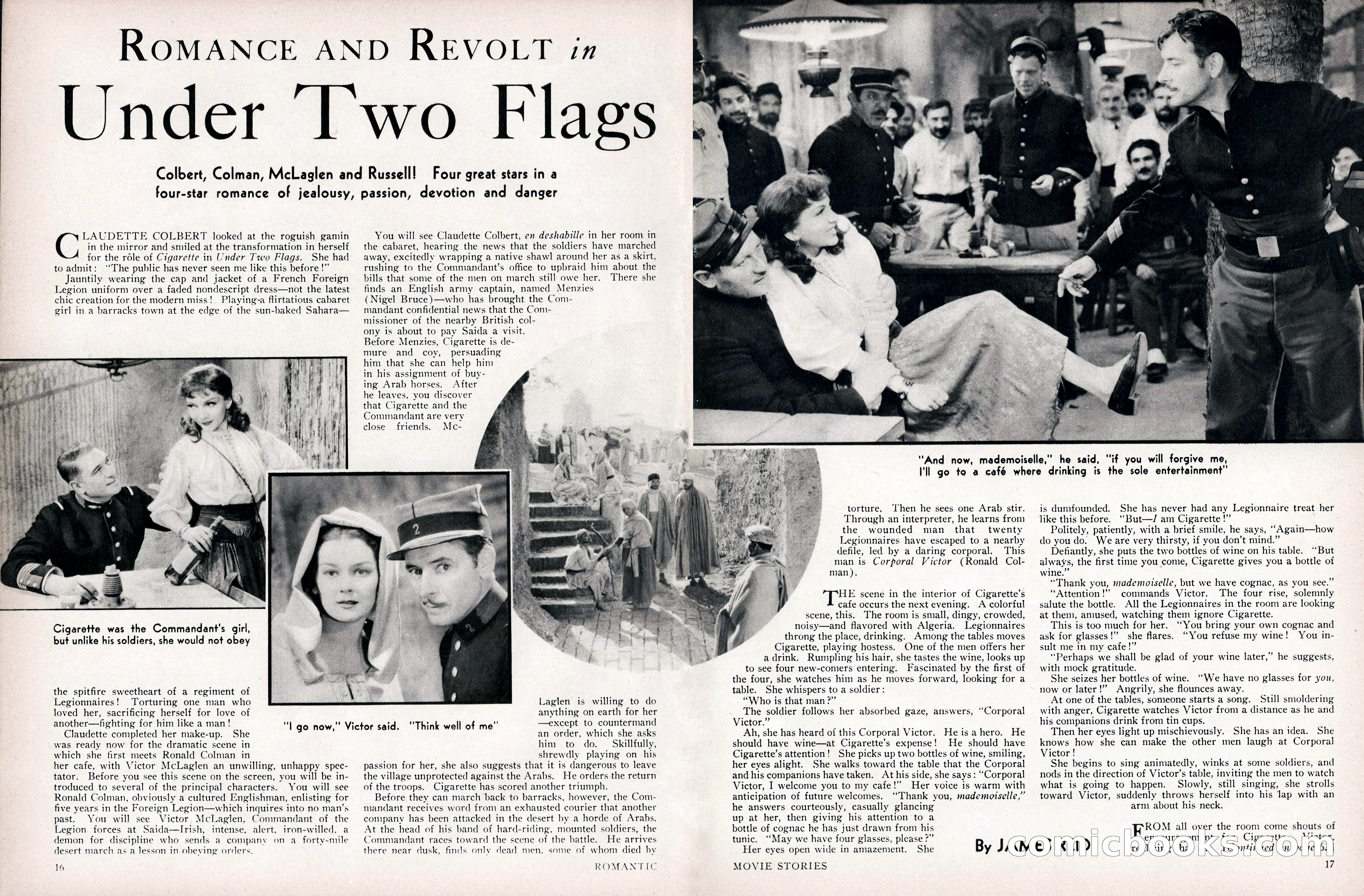 Romantic Movie Stories, June 1936 — page 15 of 70