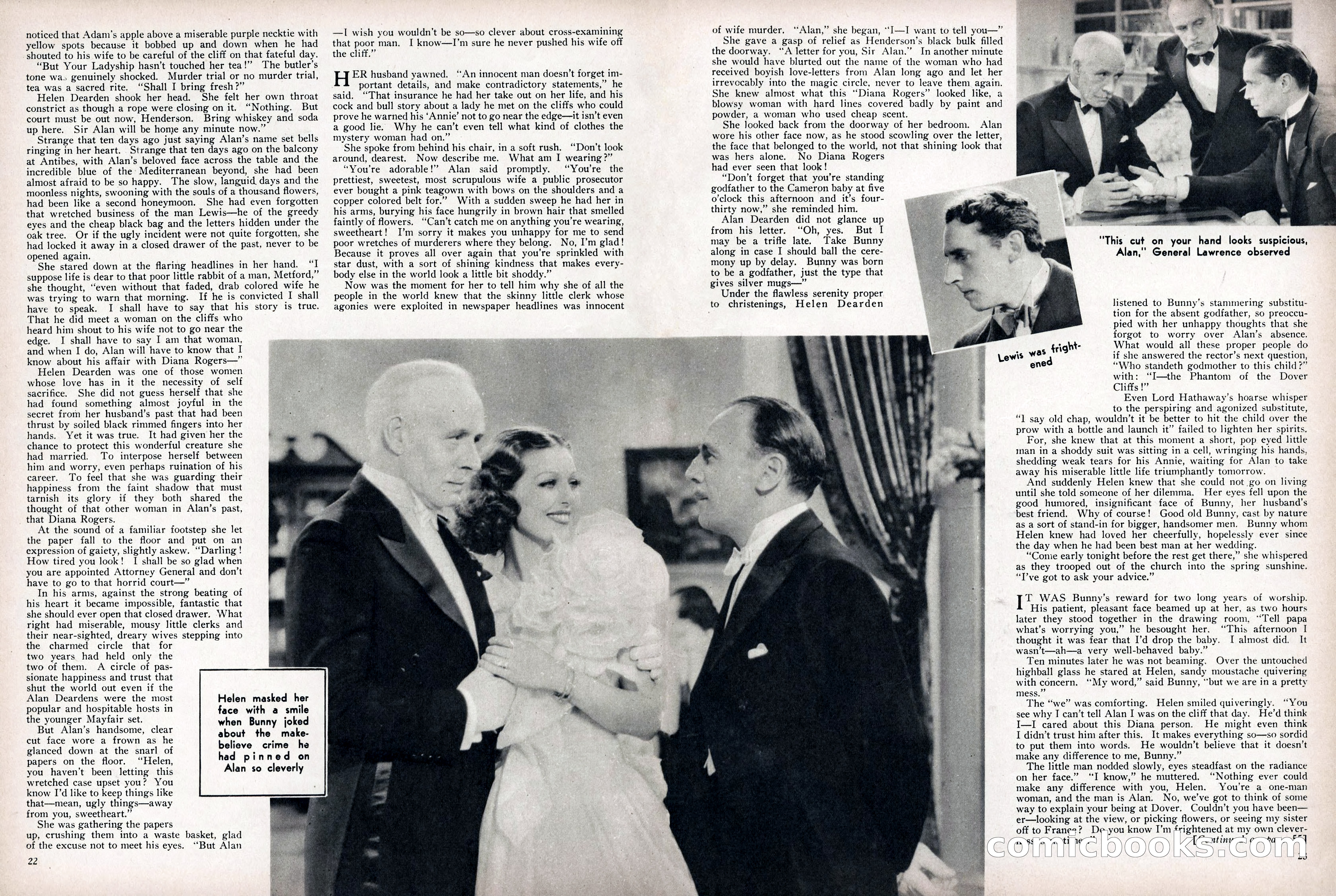 Romantic Movie Stories, June 1936 — page 19 of 70