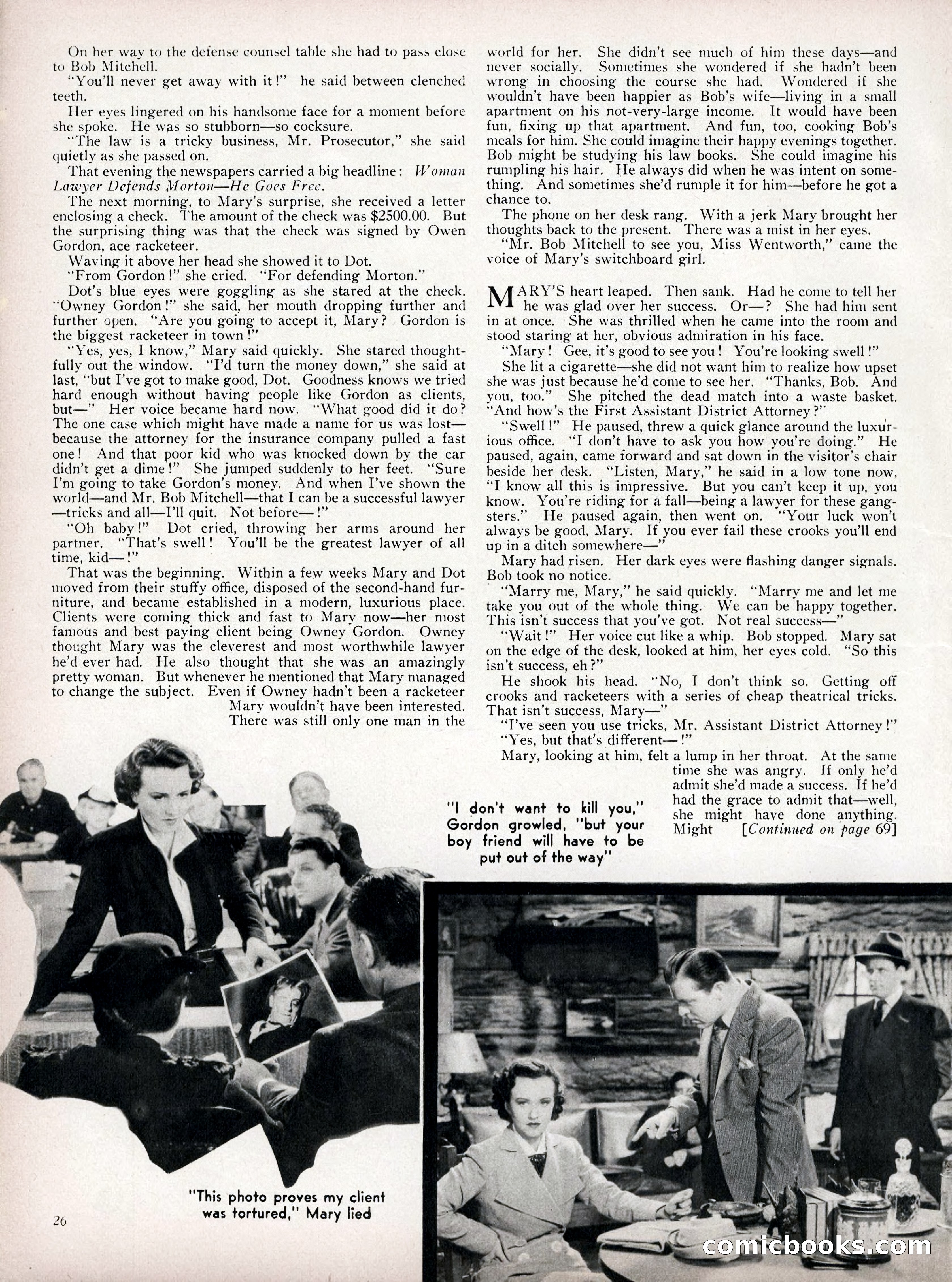 Romantic Movie Stories, June 1936 — page 21 of 70