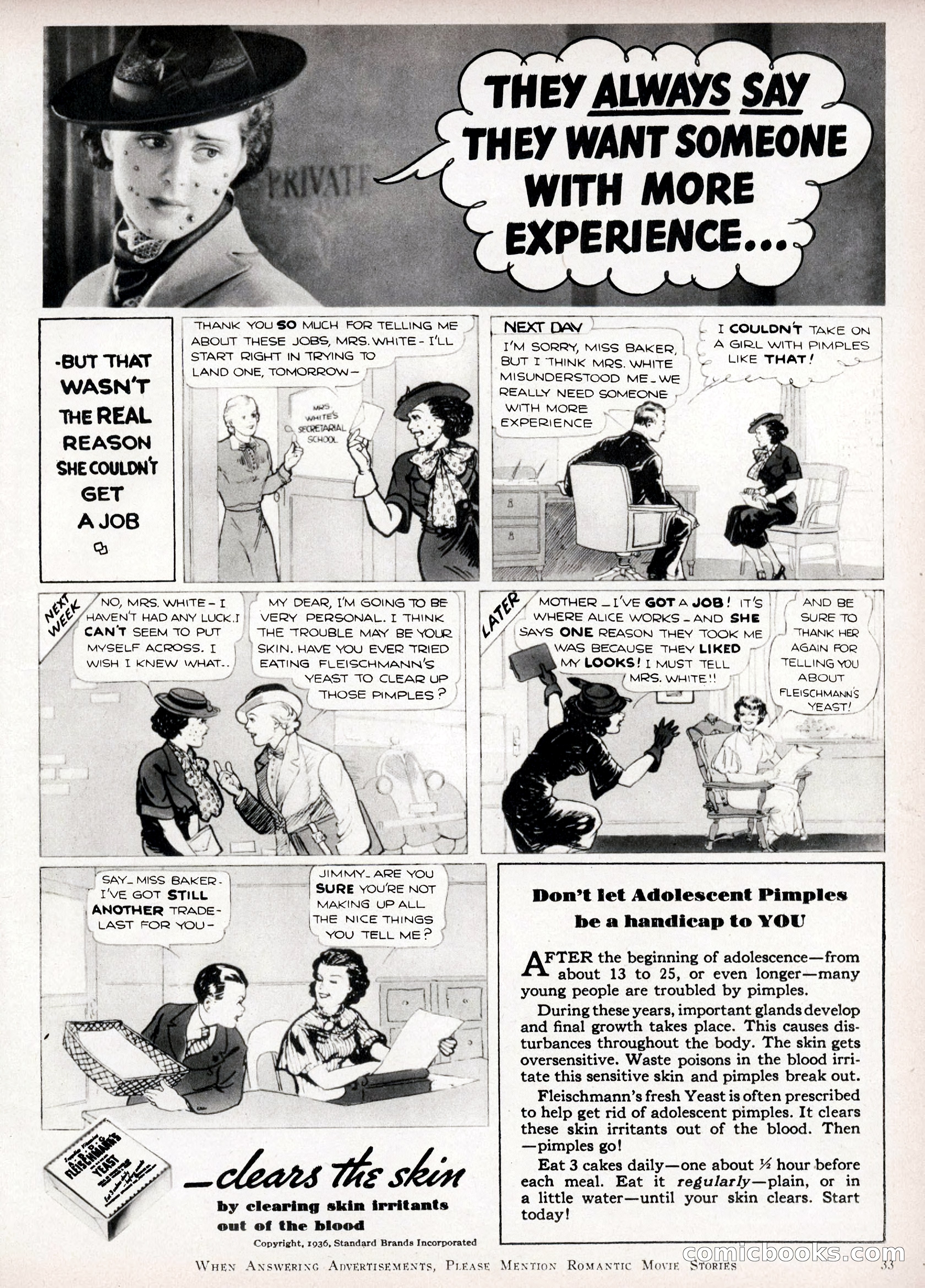 Romantic Movie Stories, June 1936 — page 27 of 70