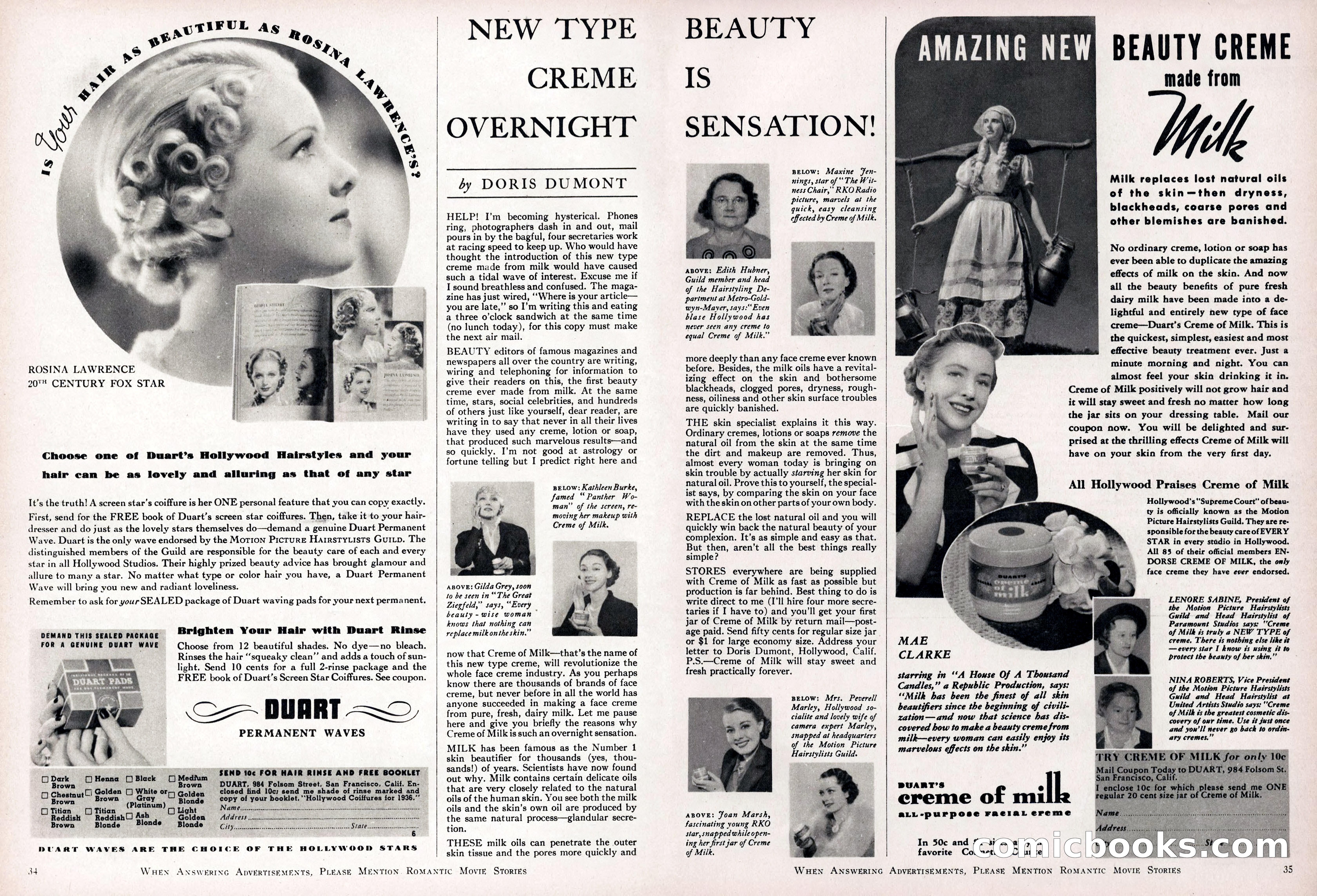 Romantic Movie Stories, June 1936 — page 28 of 70