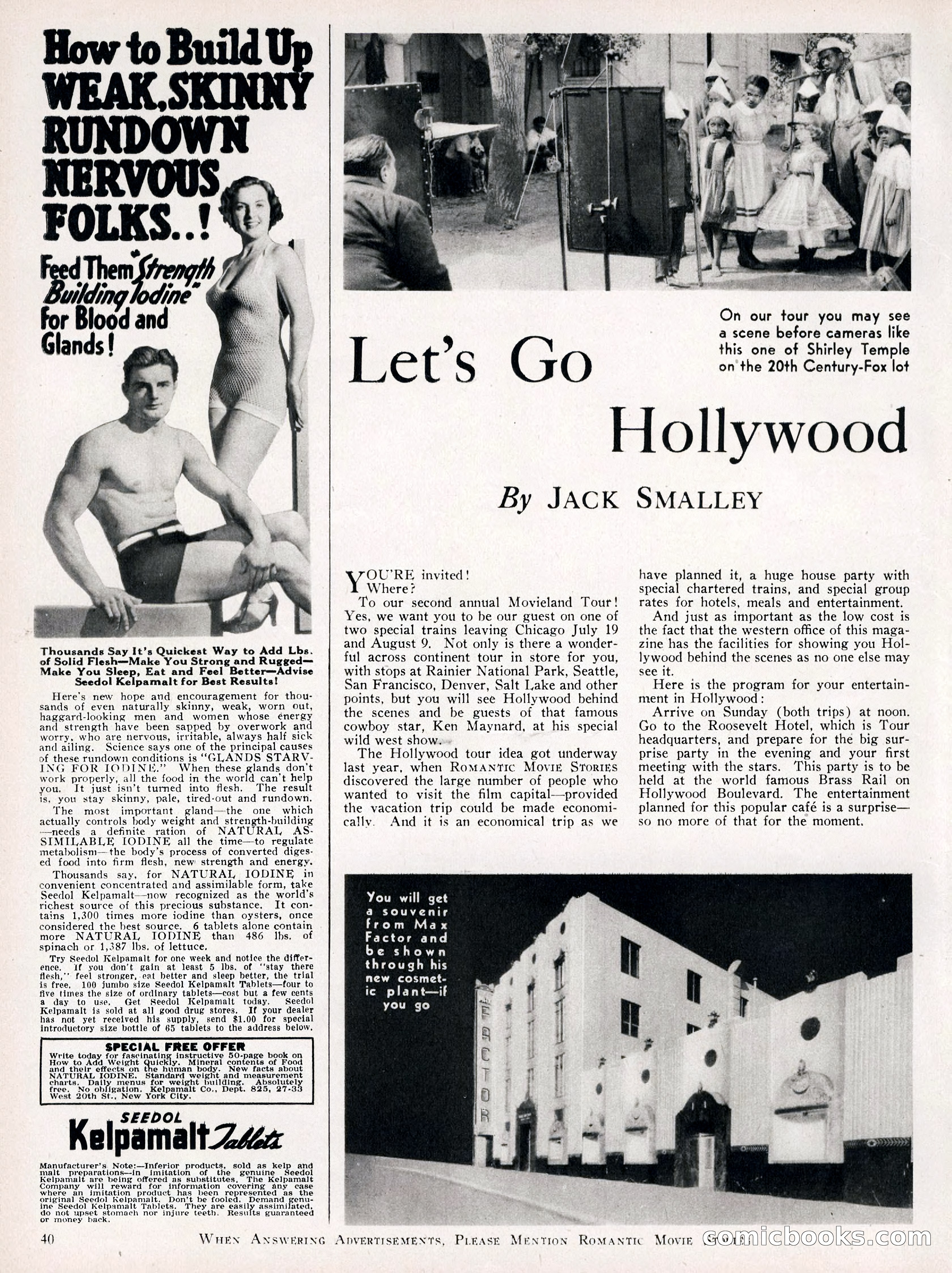Romantic Movie Stories, June 1936 — page 33 of 70