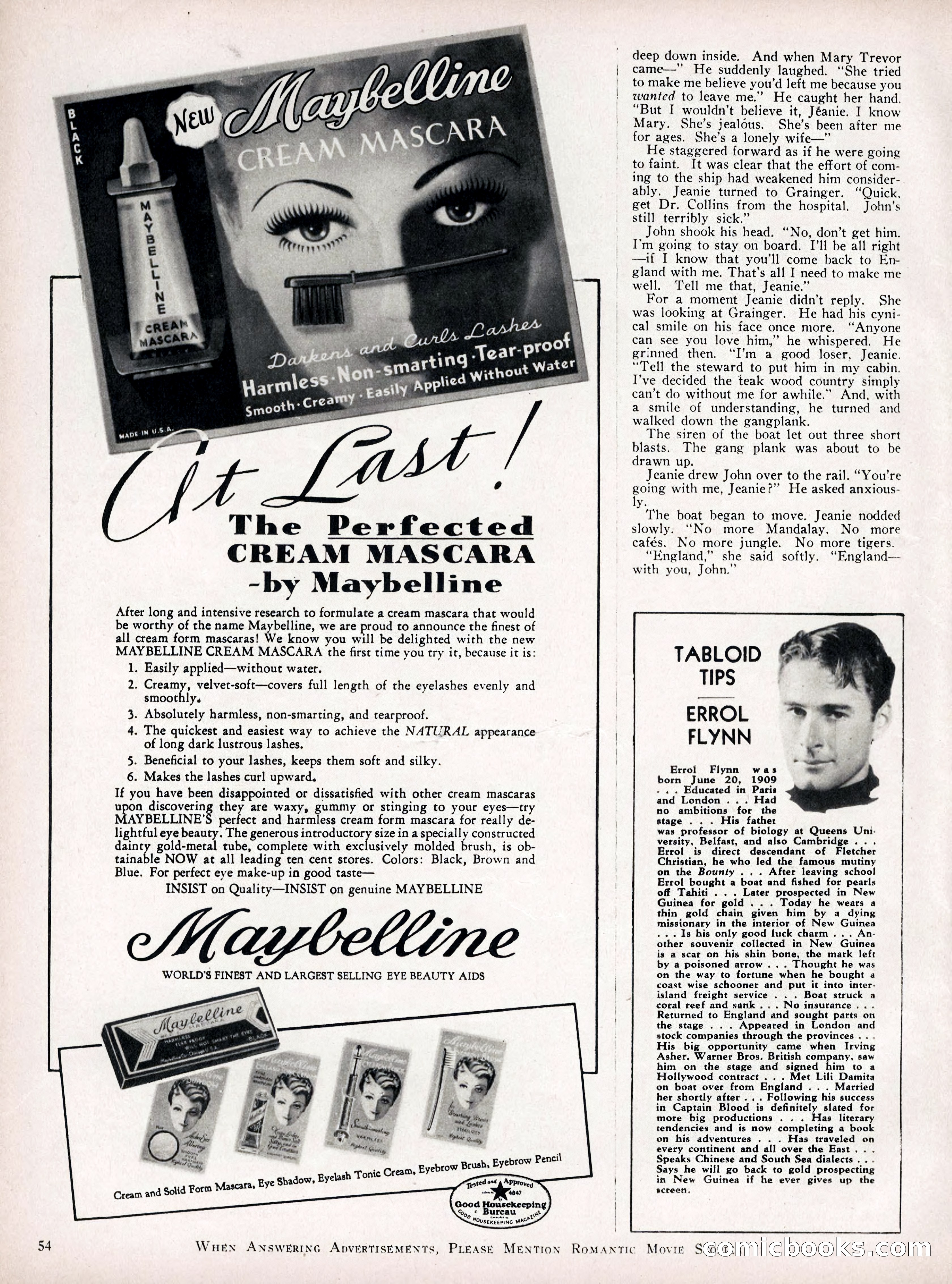 Romantic Movie Stories, June 1936 — page 47 of 70
