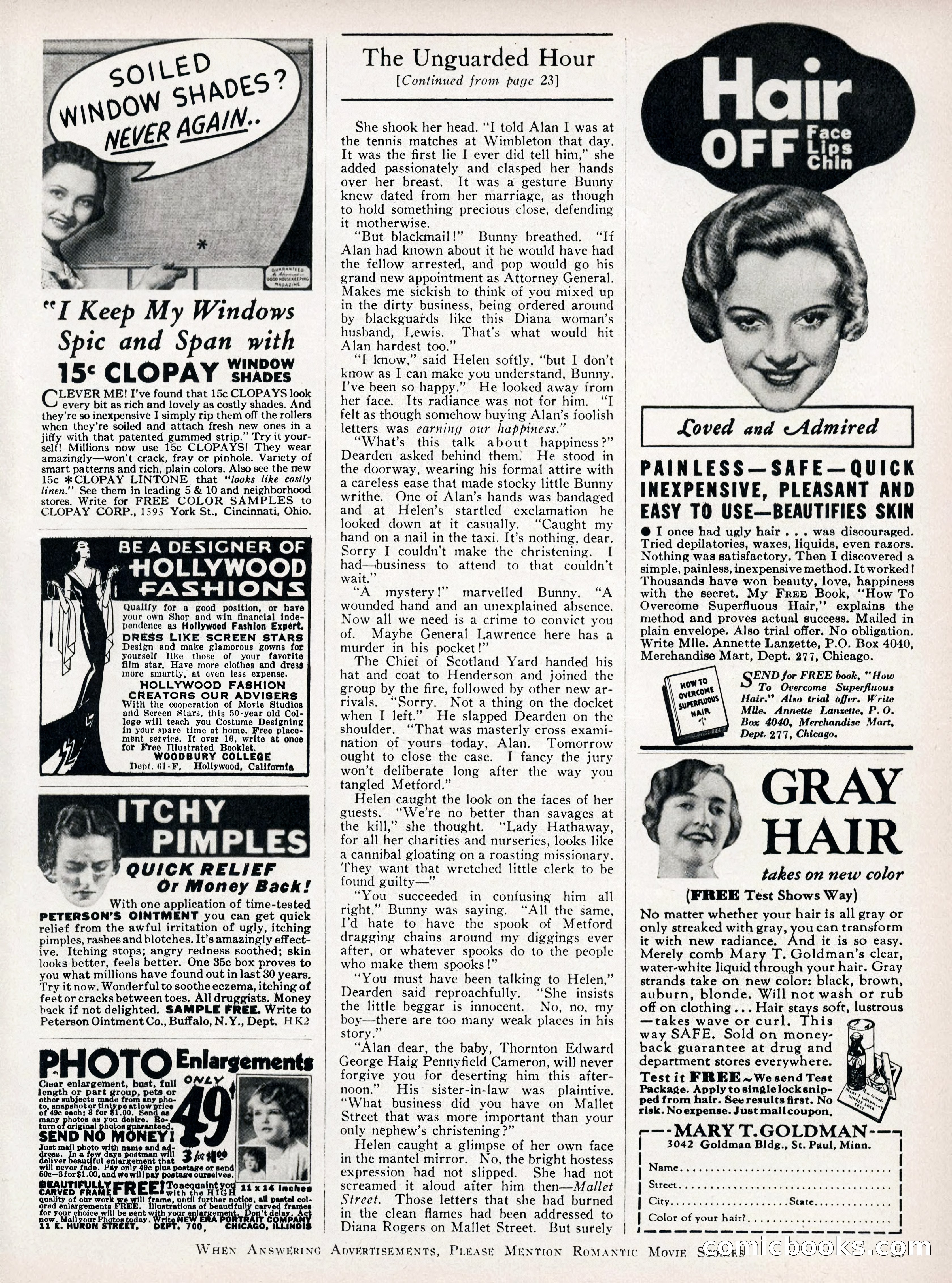 Romantic Movie Stories, June 1936 — page 48 of 70