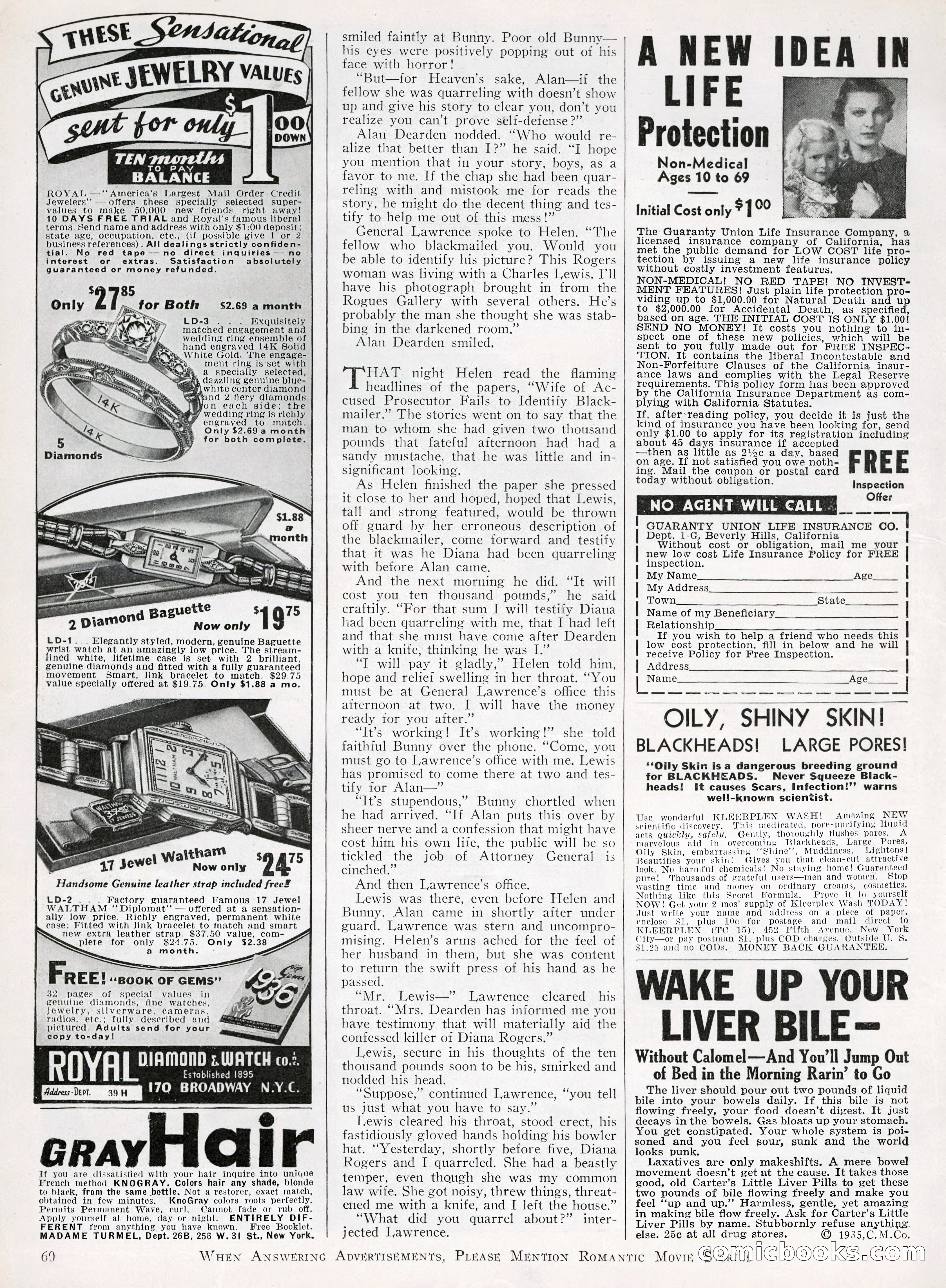 Romantic Movie Stories, June 1936 — page 53 of 70