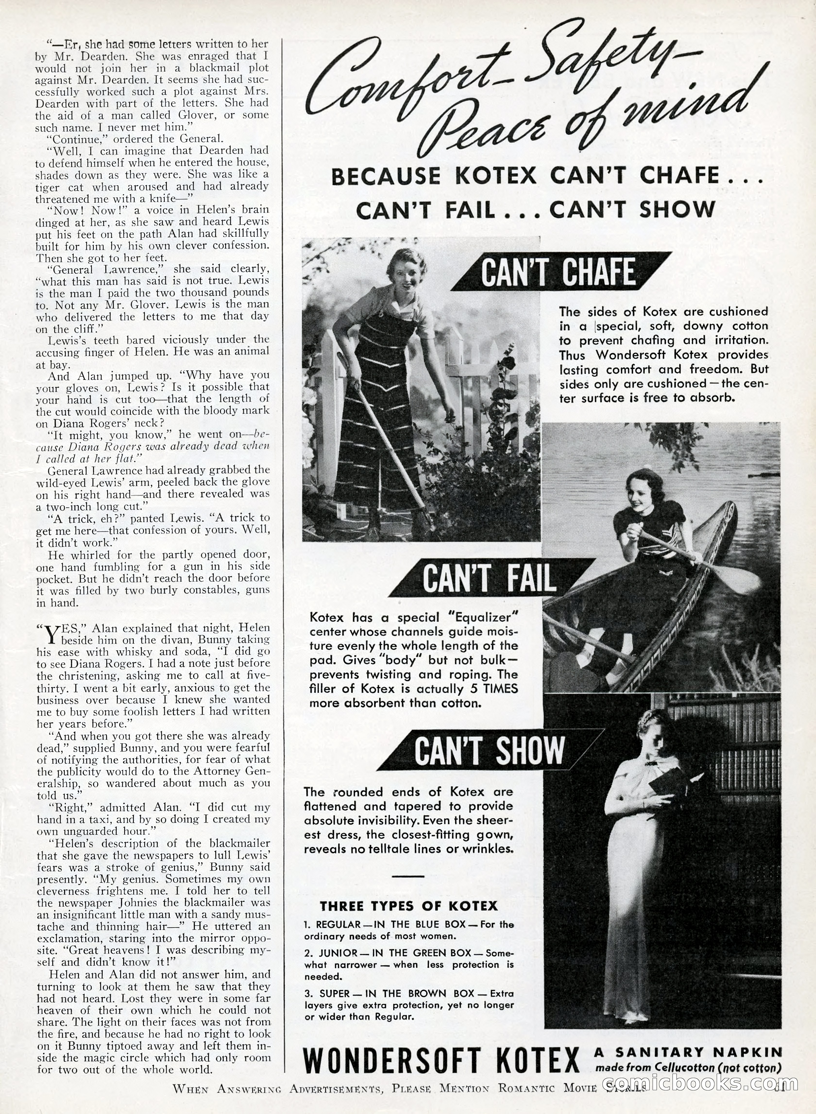 Romantic Movie Stories, June 1936 — page 54 of 70