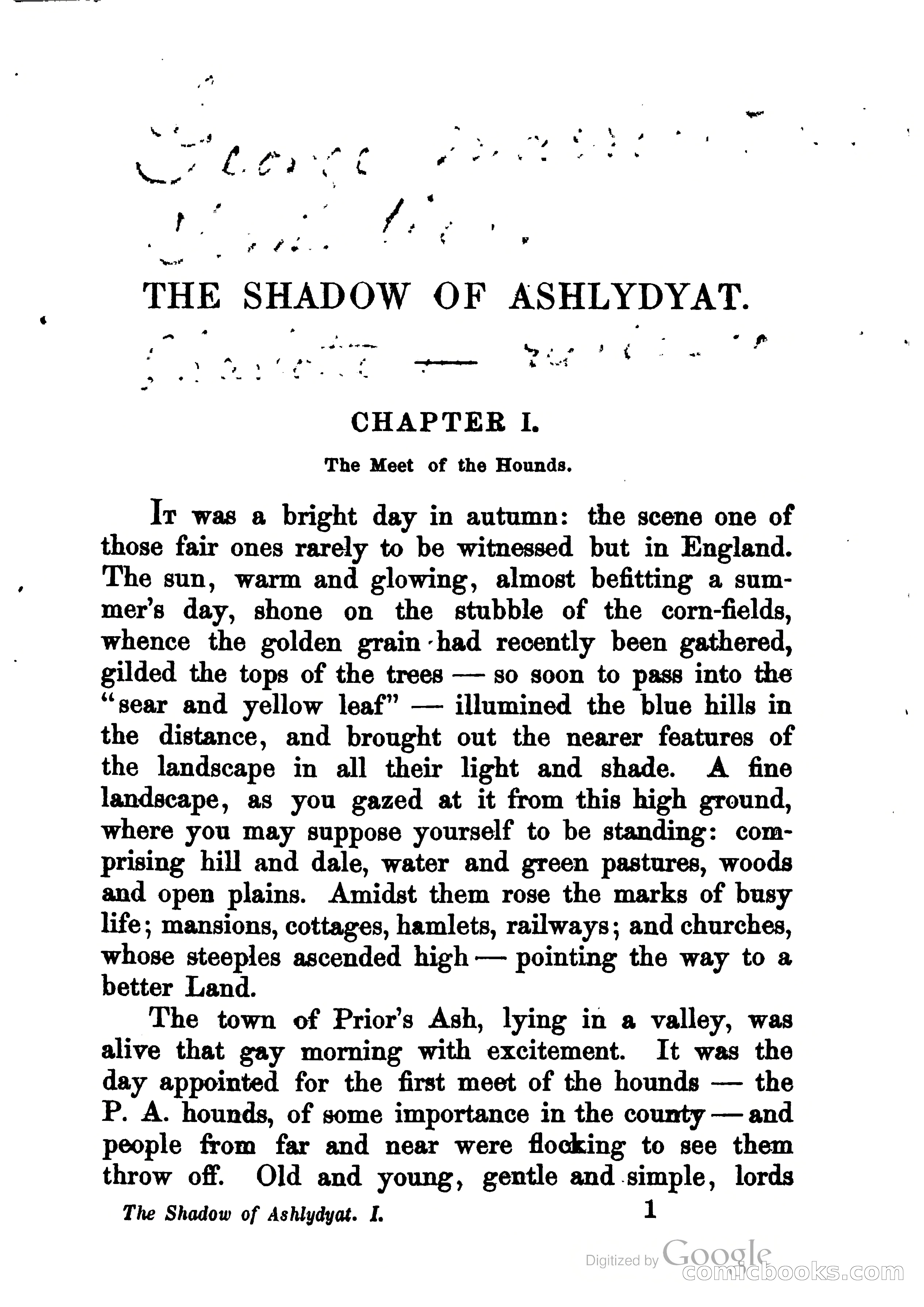 The Shadow of Ashlydyat, Vol. 1 — page 10 of 367