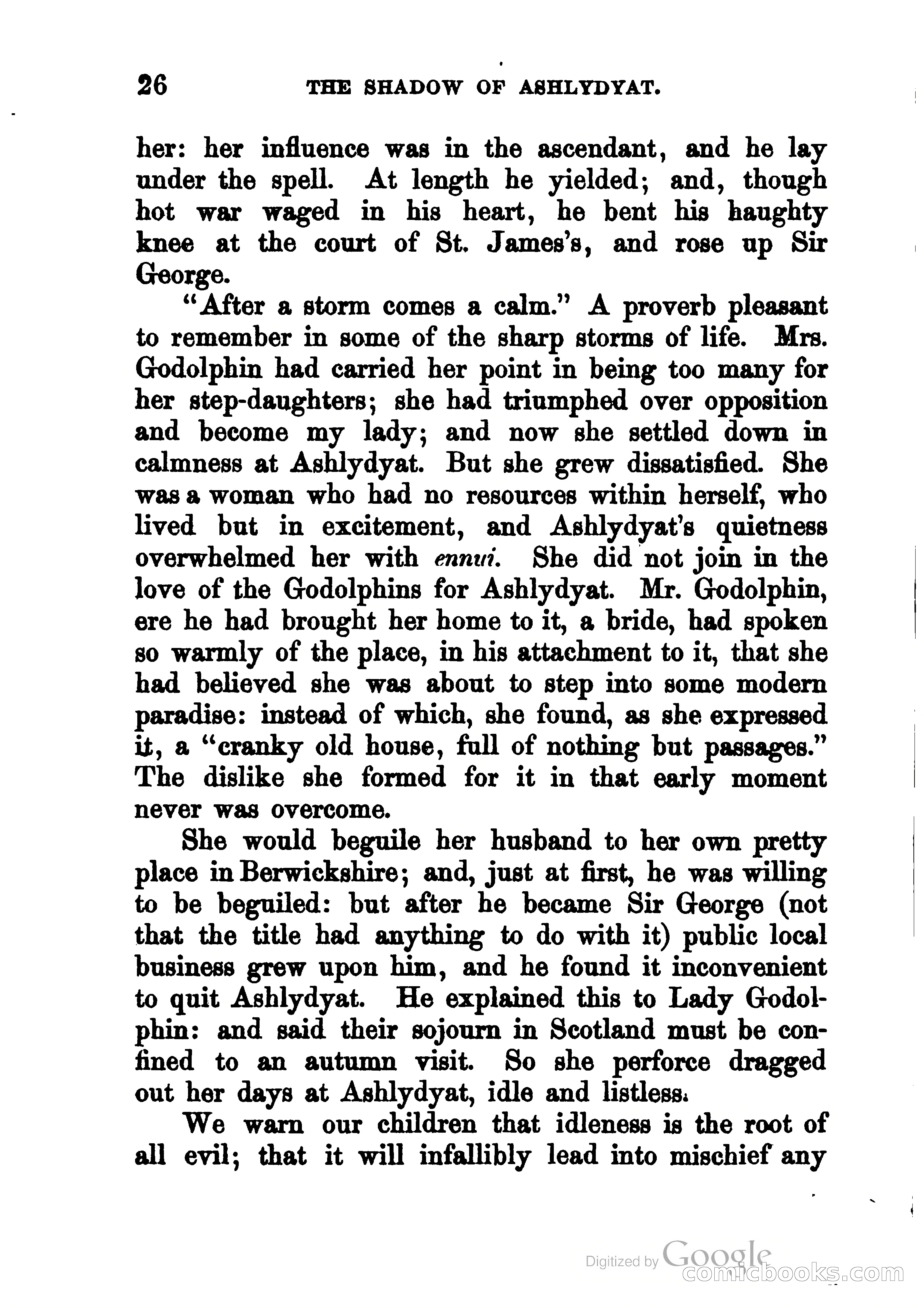 The Shadow of Ashlydyat, Vol. 1 — page 35 of 367