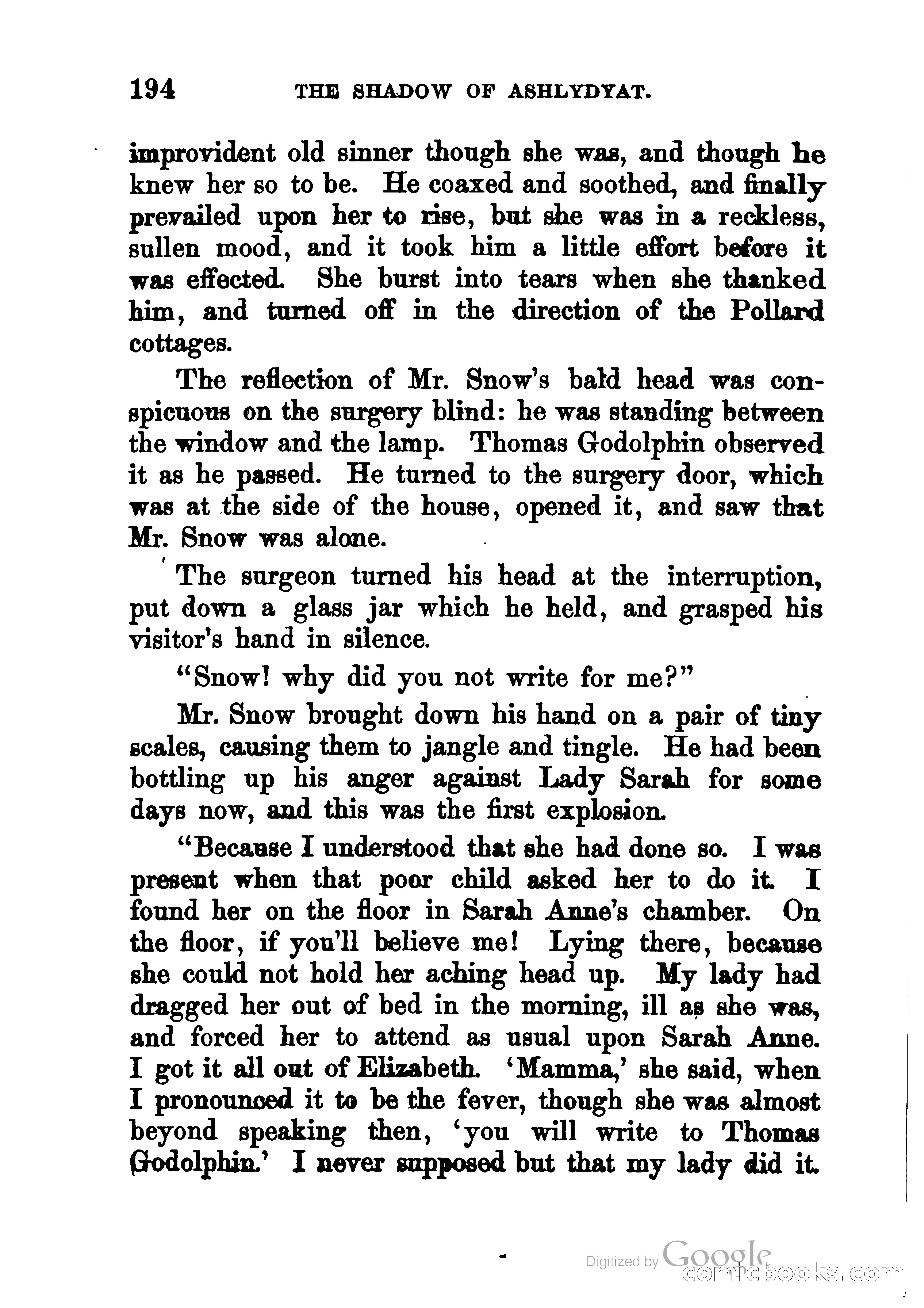 The Shadow of Ashlydyat, Vol. 1 — page 203 of 367