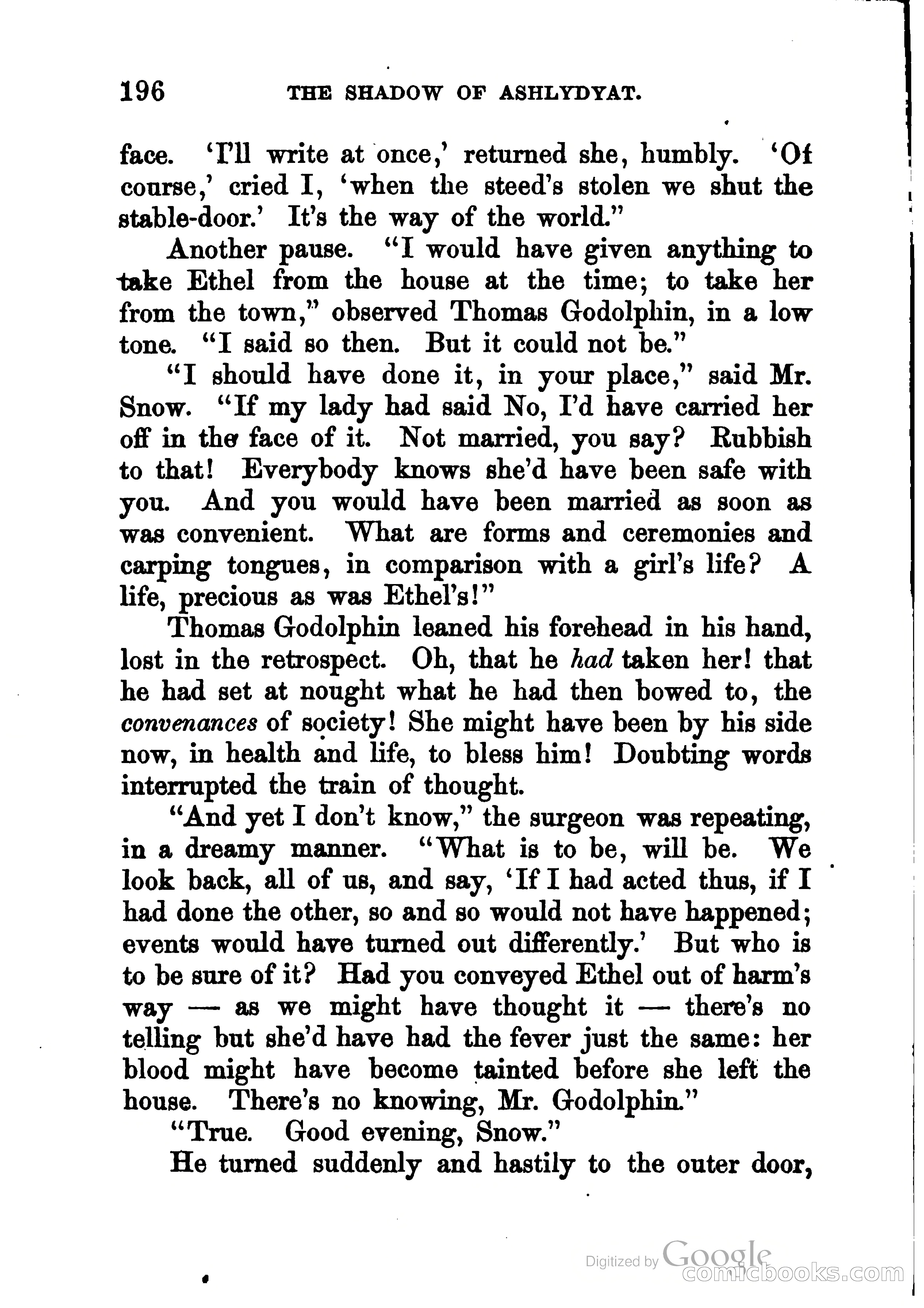 The Shadow of Ashlydyat, Vol. 1 — page 205 of 367