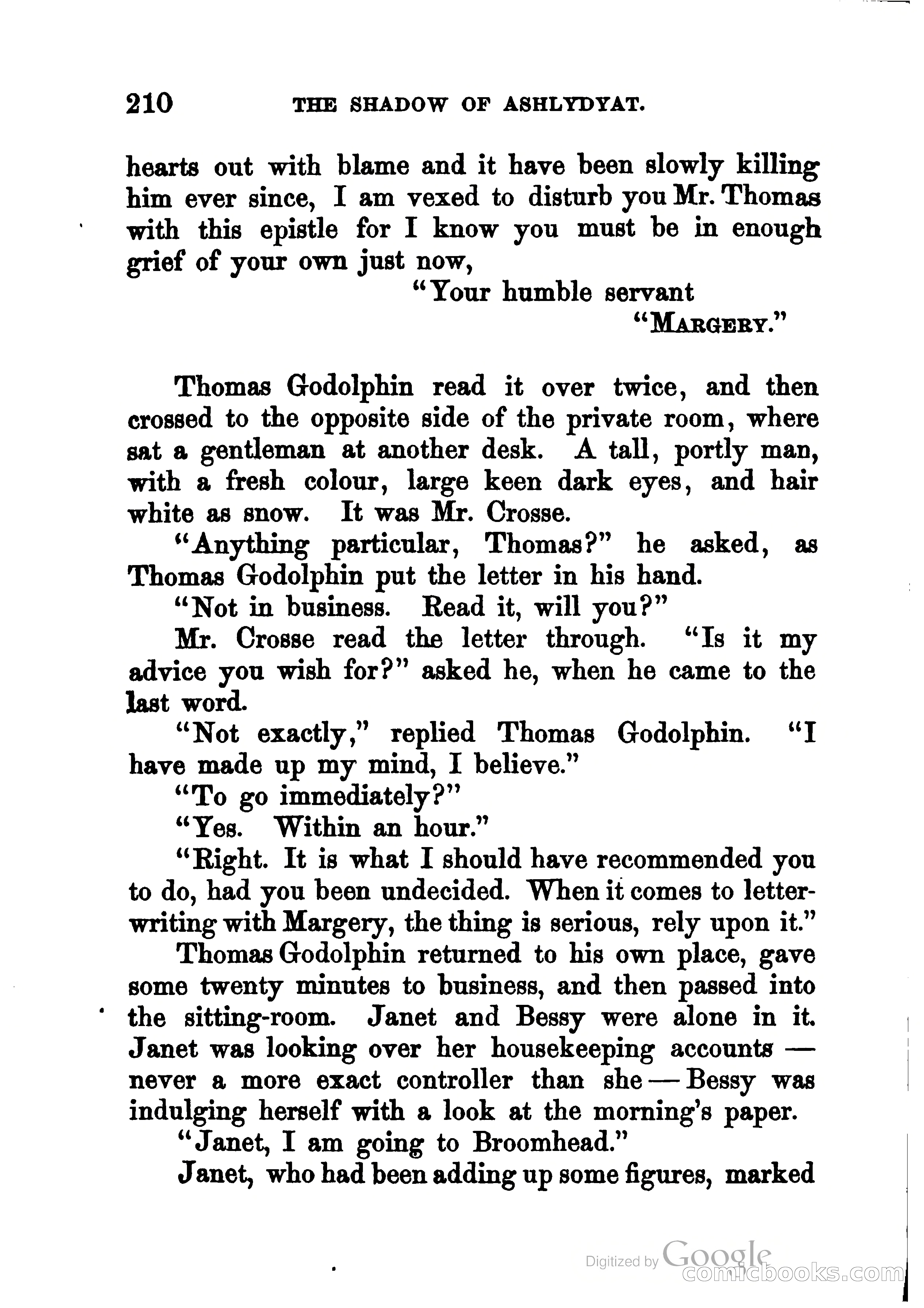 The Shadow of Ashlydyat, Vol. 1 — page 219 of 367