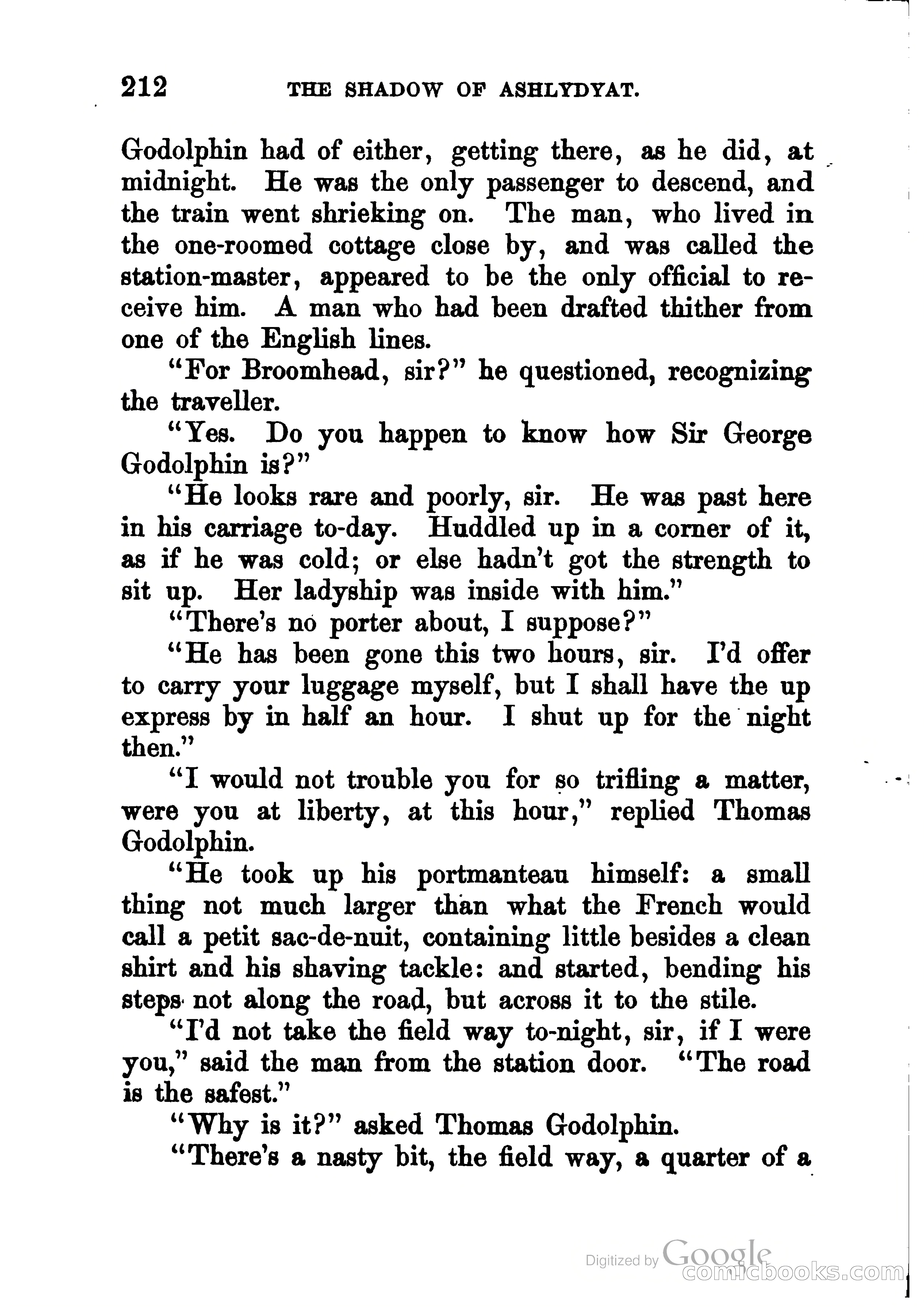 The Shadow of Ashlydyat, Vol. 1 — page 221 of 367