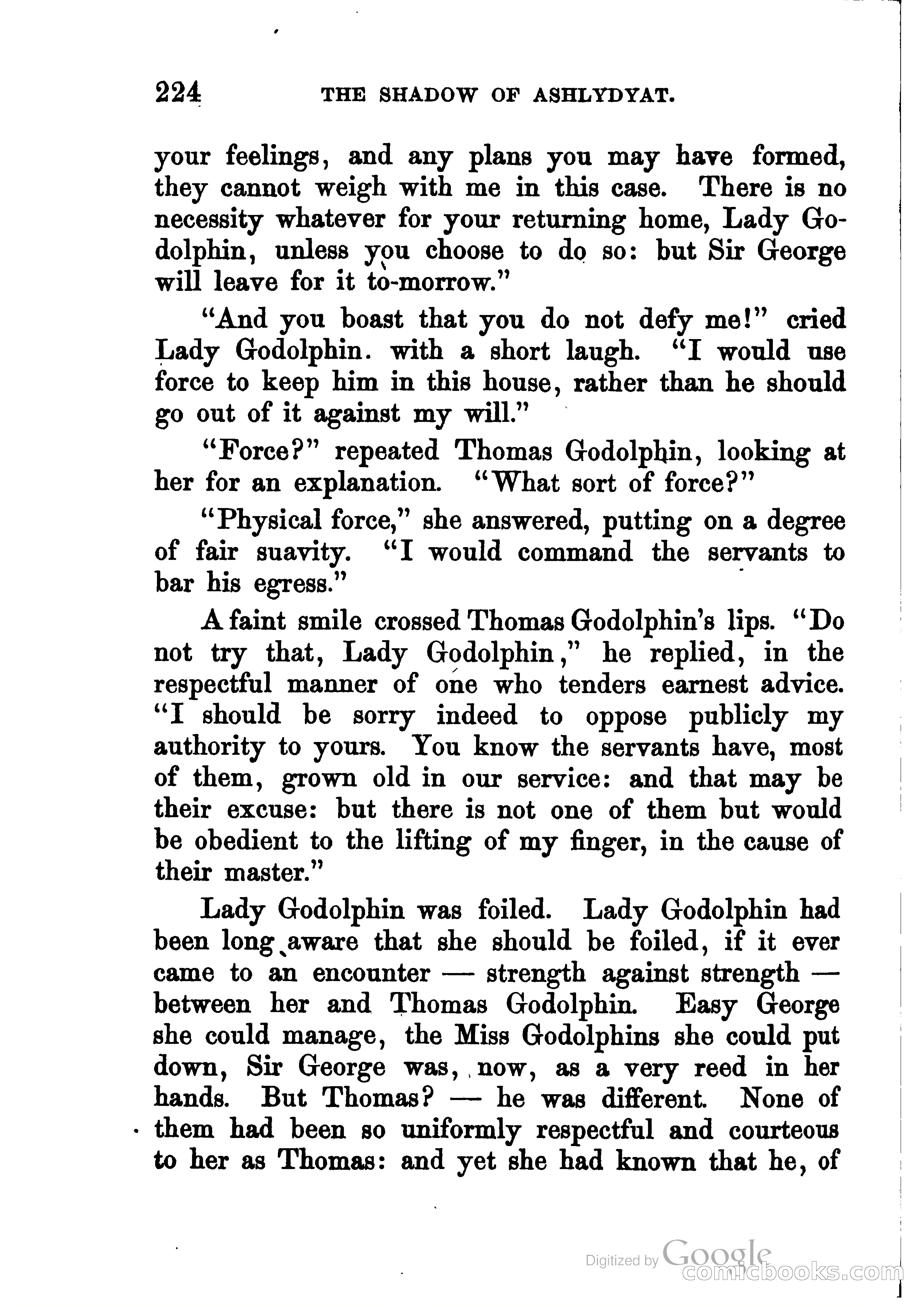 The Shadow of Ashlydyat, Vol. 1 — page 233 of 367
