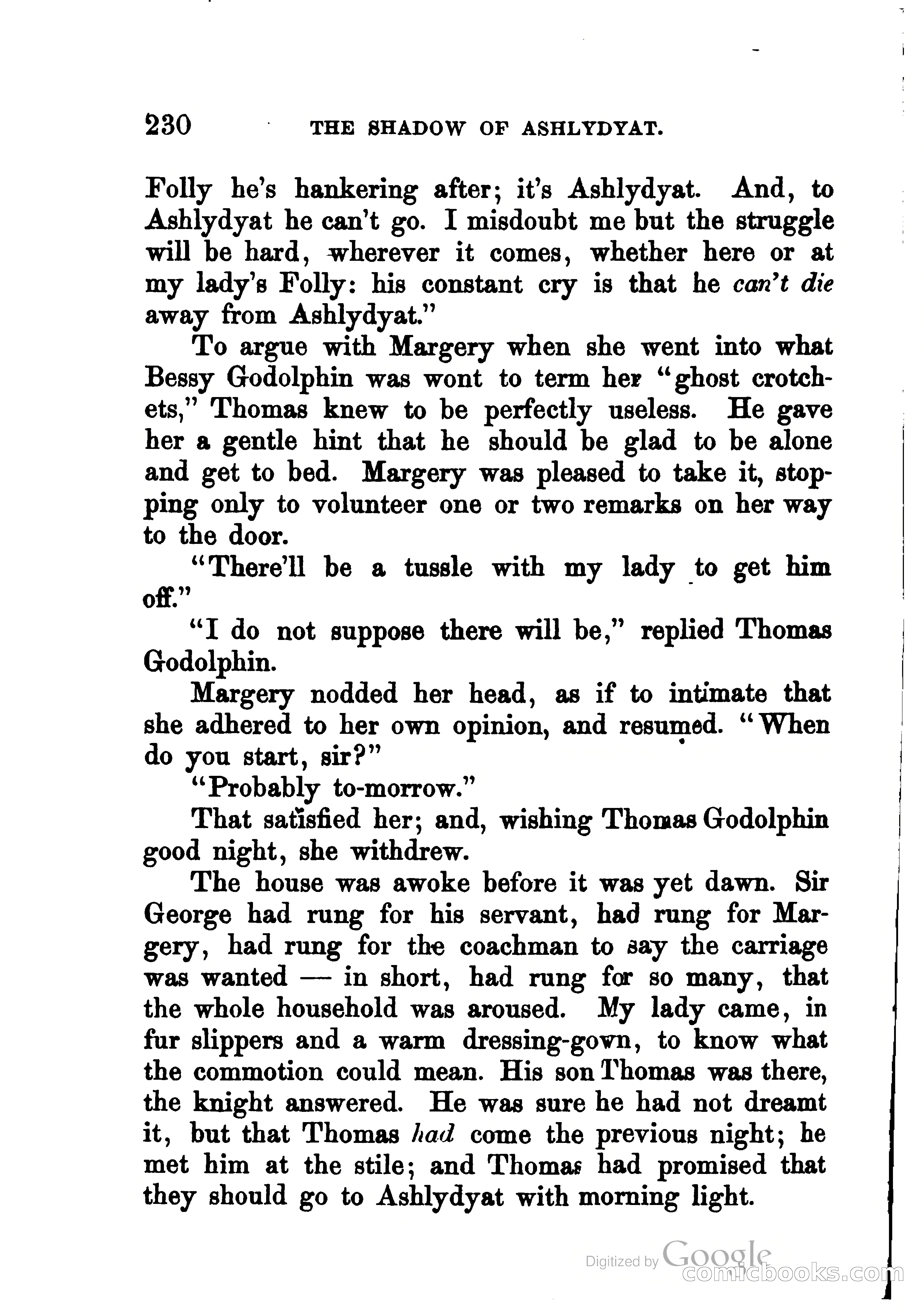 The Shadow of Ashlydyat, Vol. 1 — page 239 of 367