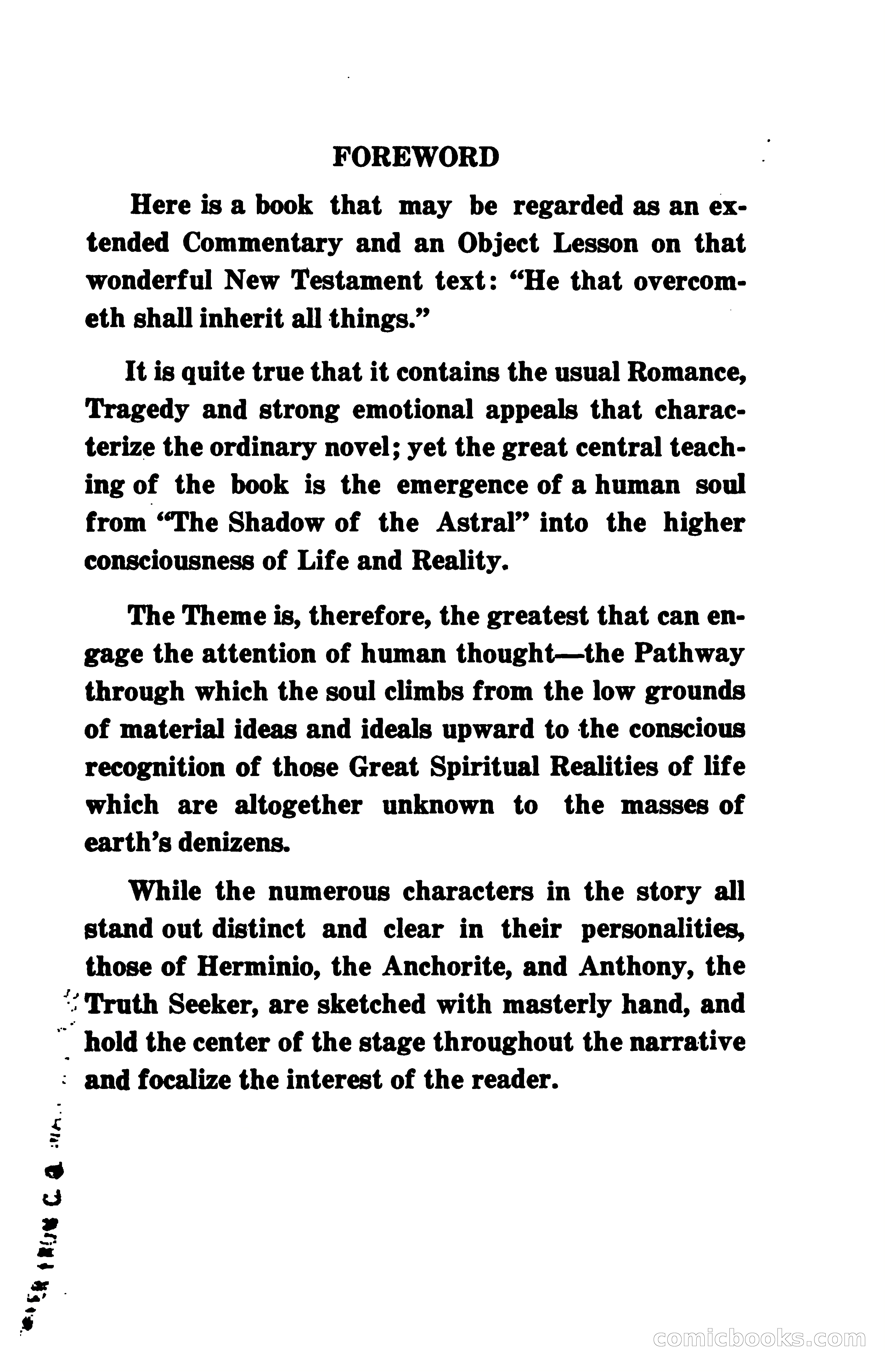 The Shadow of the Astral: A Mystic Narrative — page 10 of 345