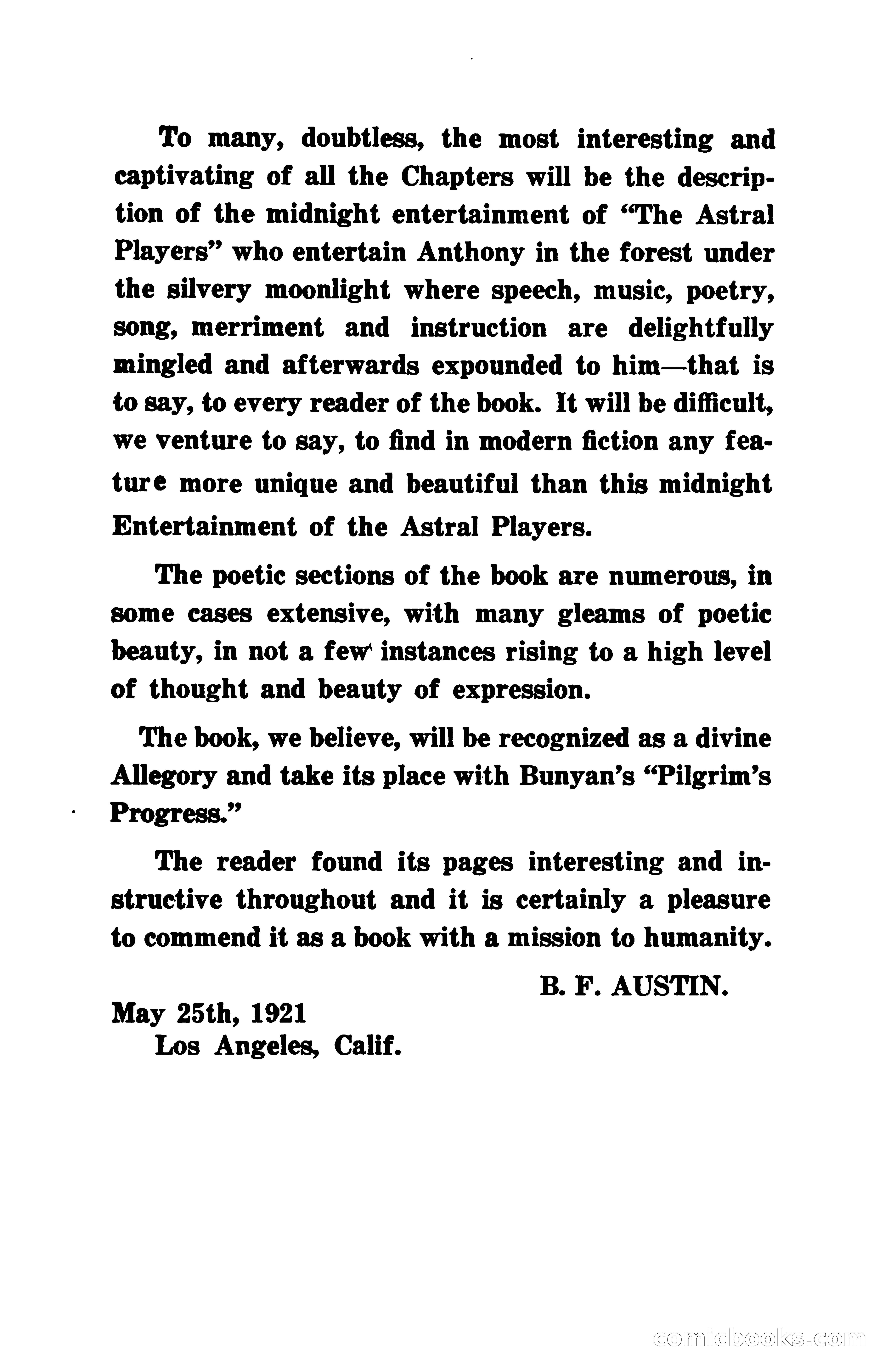 The Shadow of the Astral: A Mystic Narrative — page 12 of 345