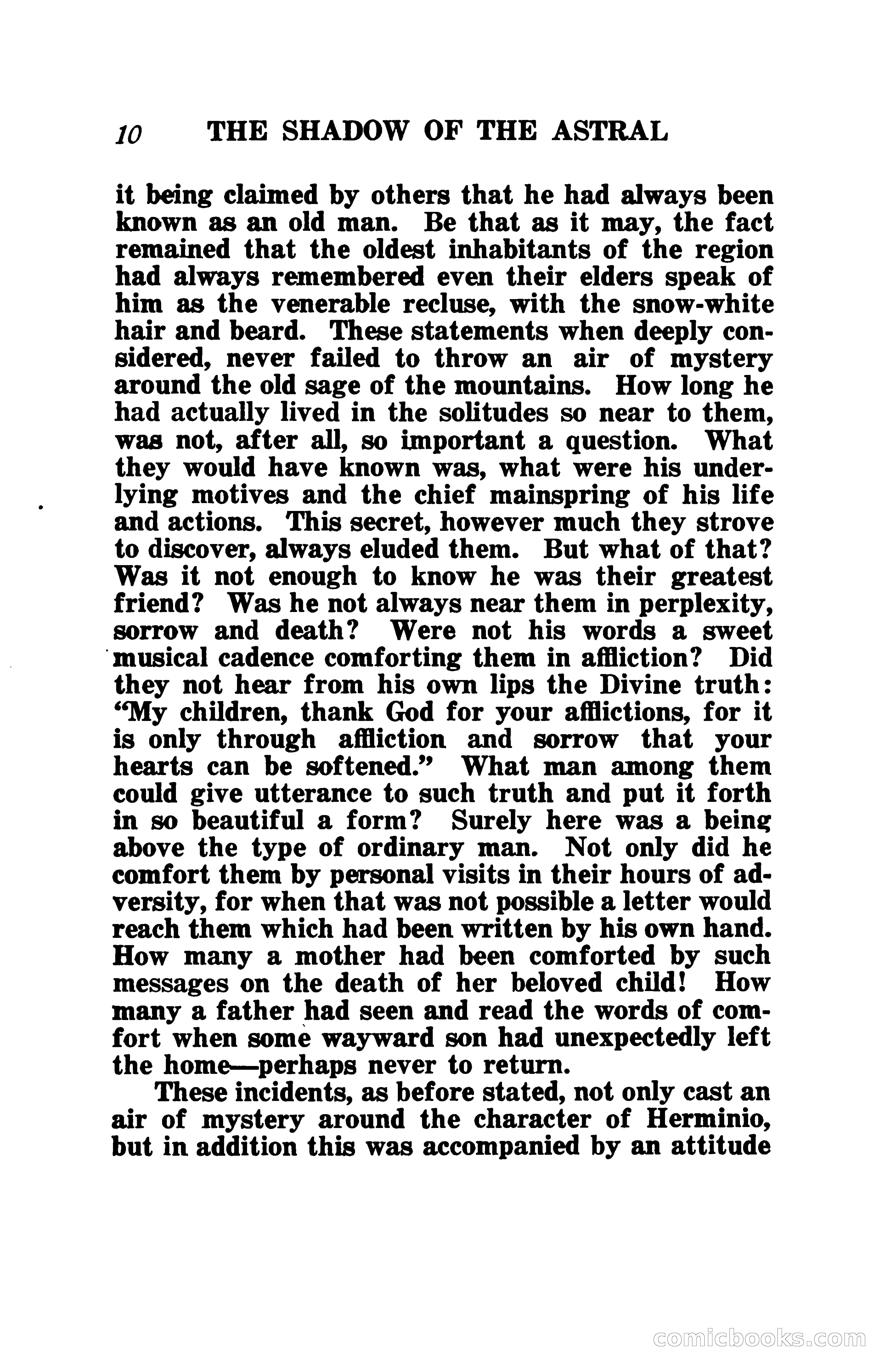The Shadow of the Astral: A Mystic Narrative — page 17 of 345