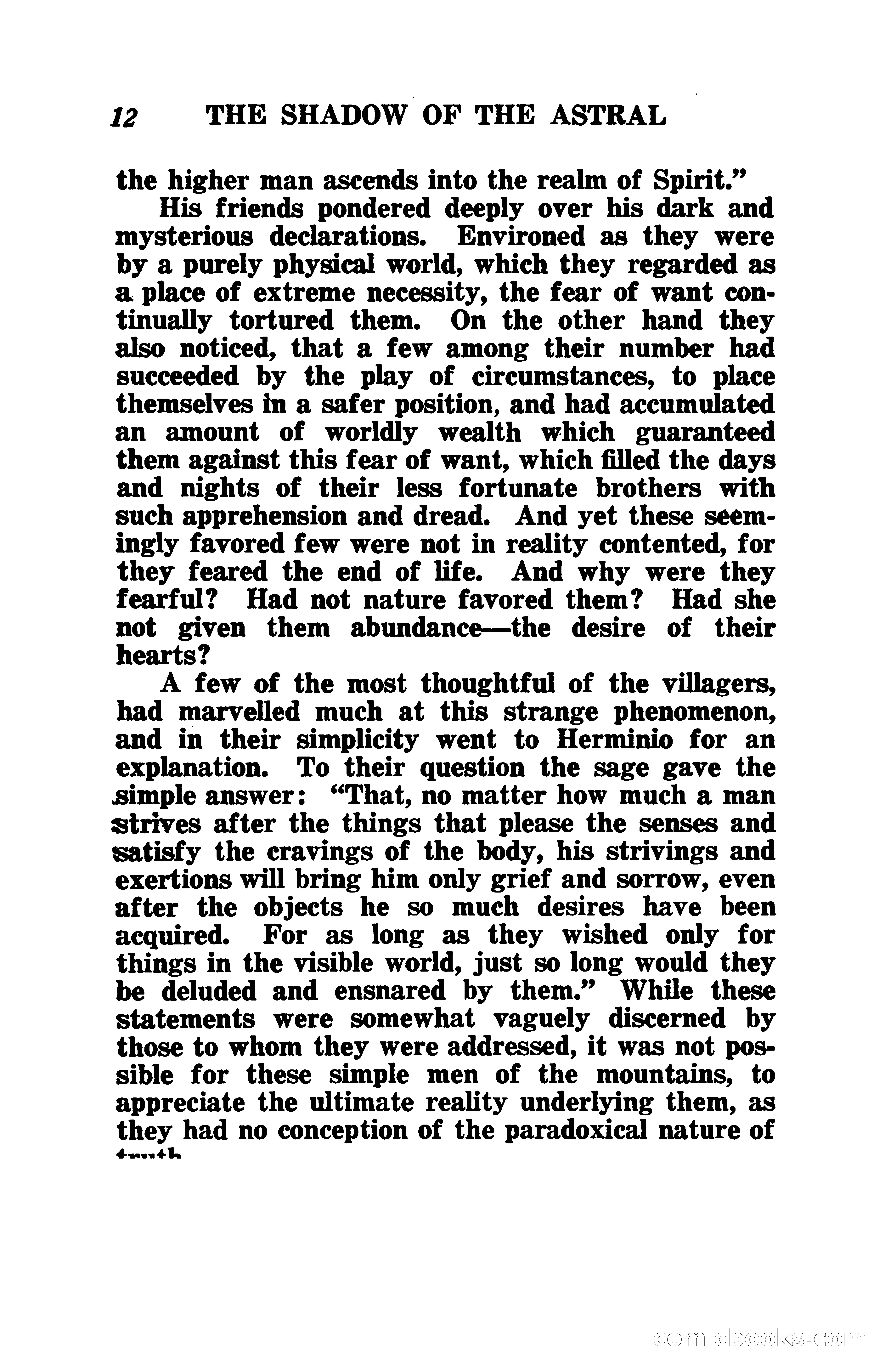 The Shadow of the Astral: A Mystic Narrative — page 19 of 345