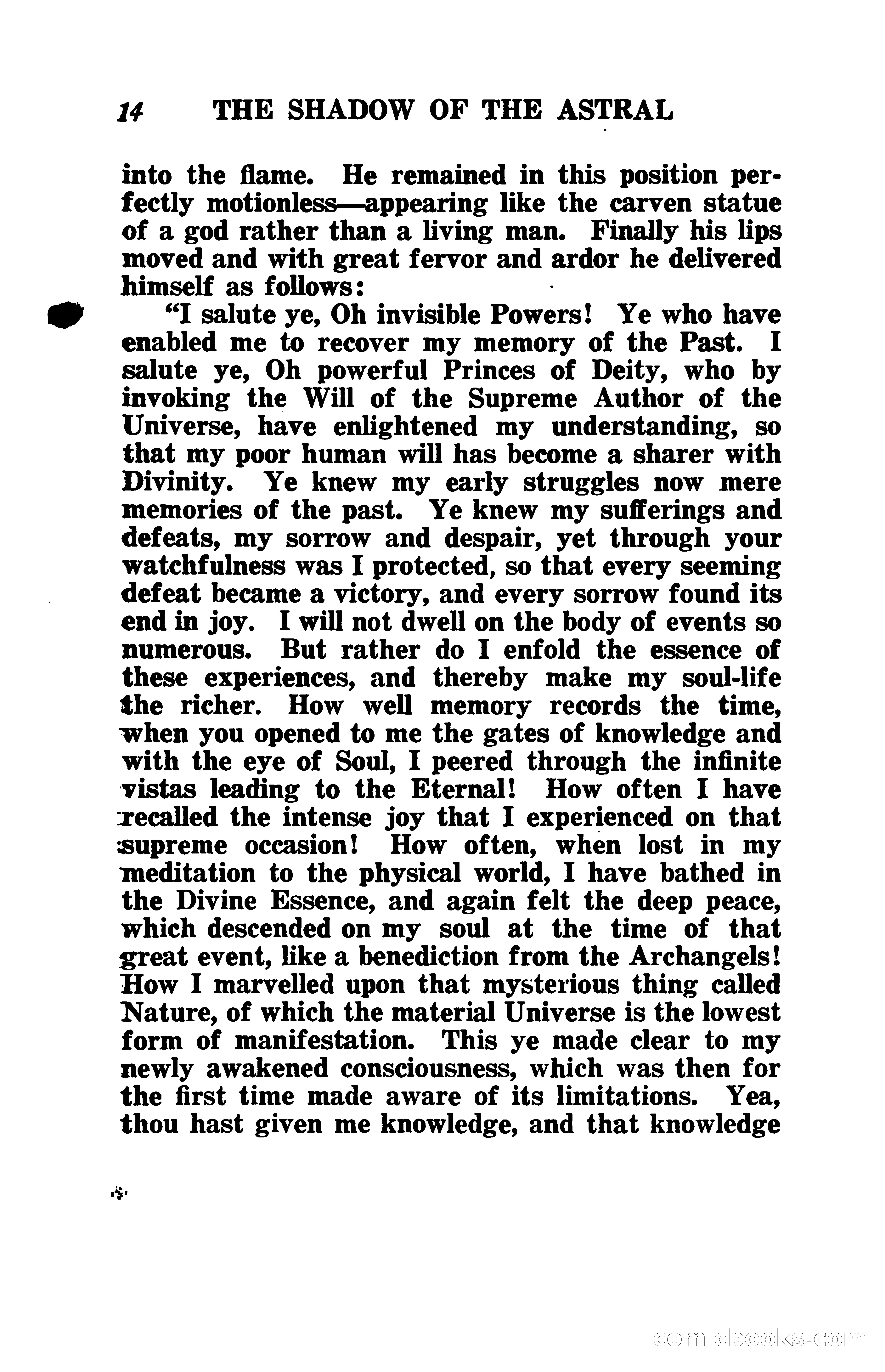 The Shadow of the Astral: A Mystic Narrative — page 21 of 345