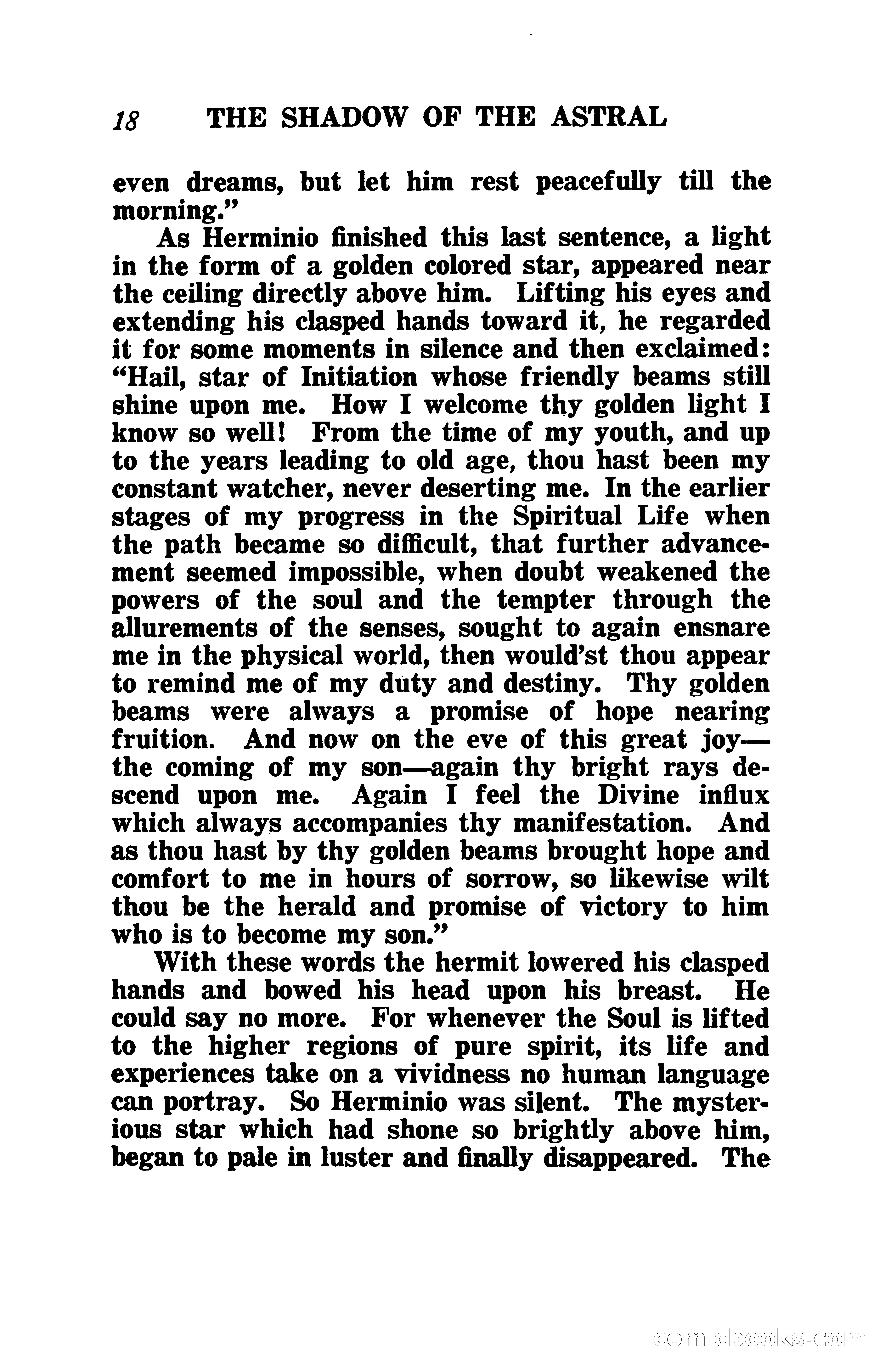The Shadow of the Astral: A Mystic Narrative — page 25 of 345