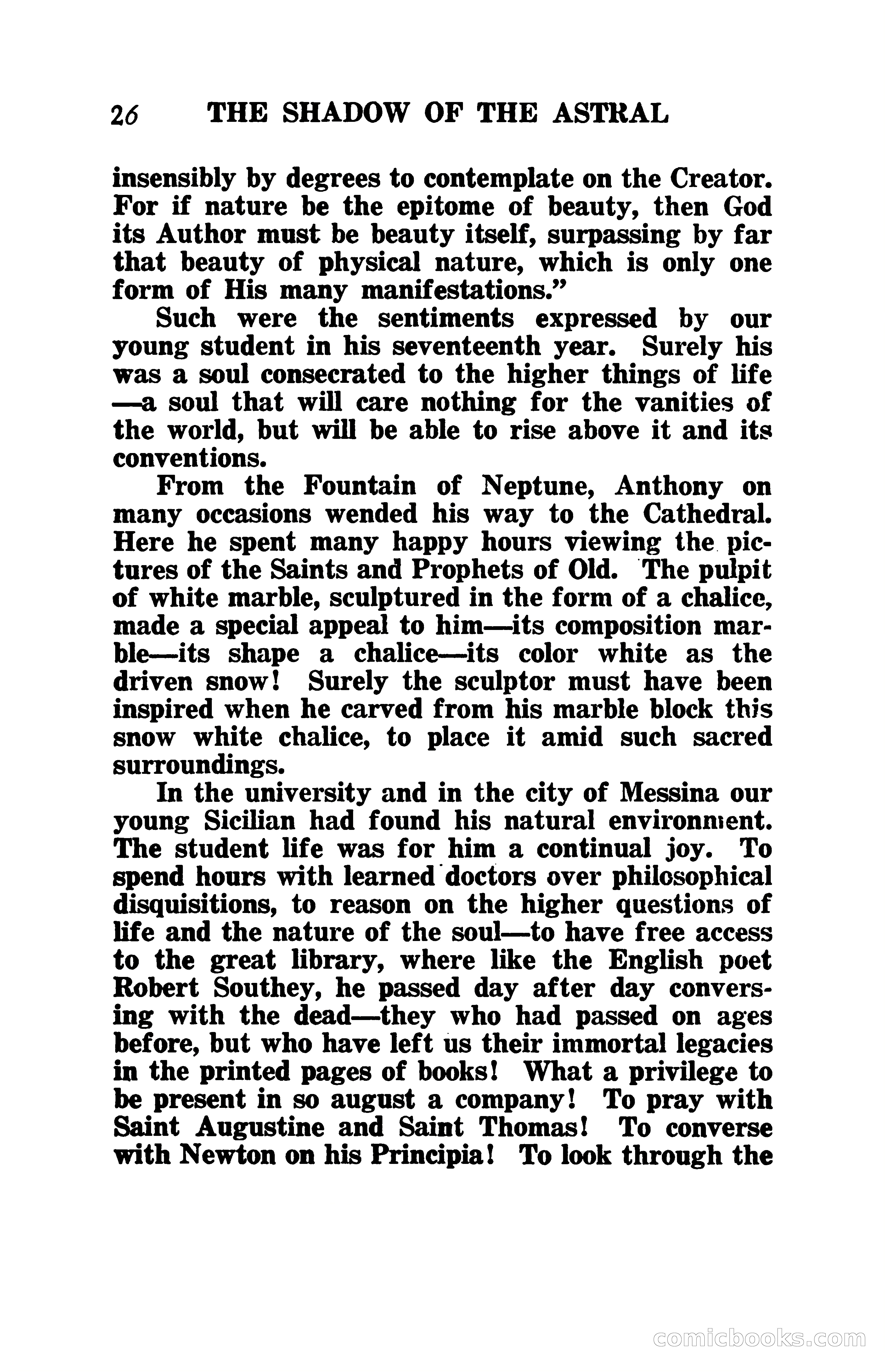 The Shadow of the Astral: A Mystic Narrative — page 33 of 345