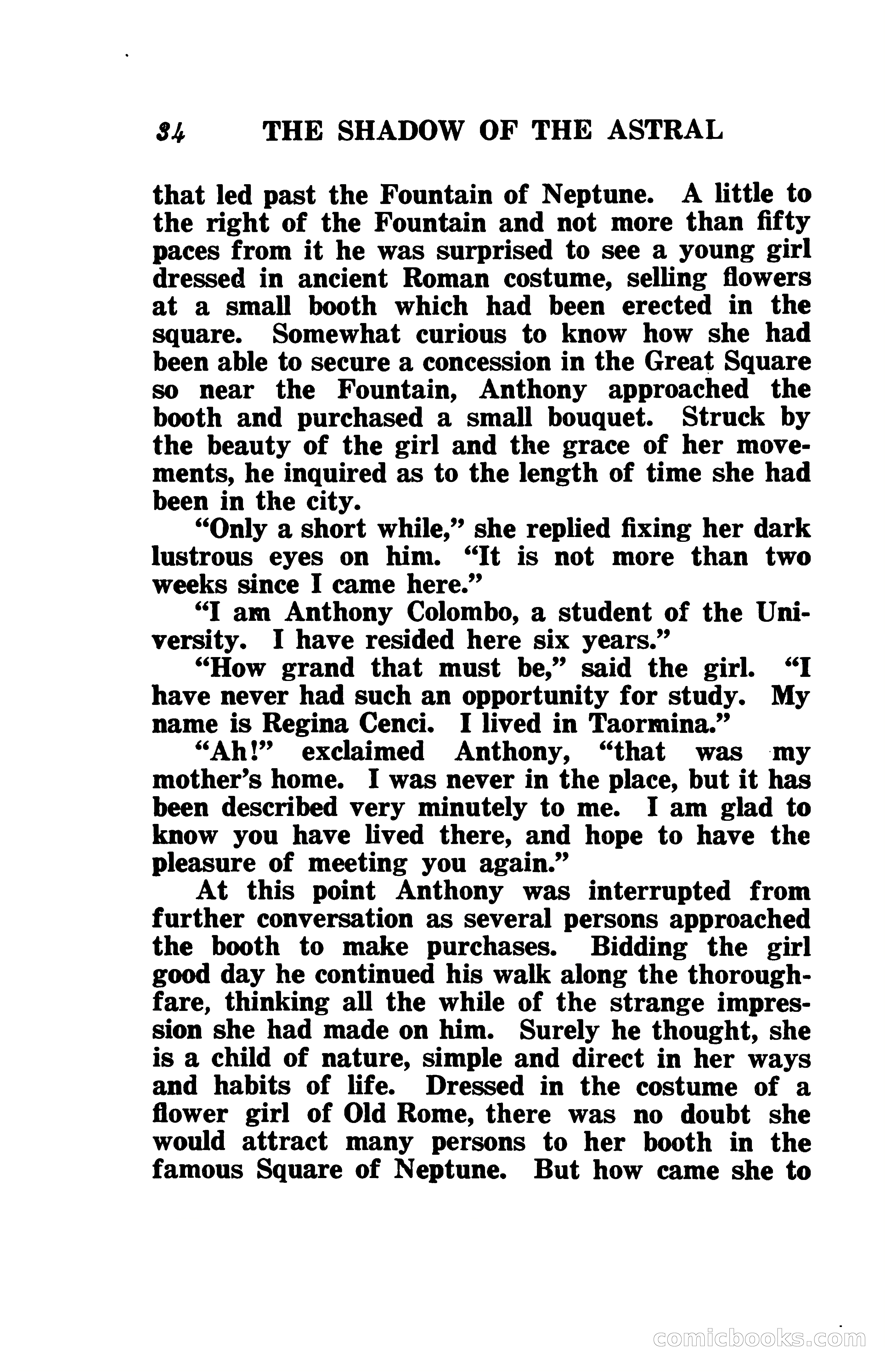 The Shadow of the Astral: A Mystic Narrative — page 41 of 345